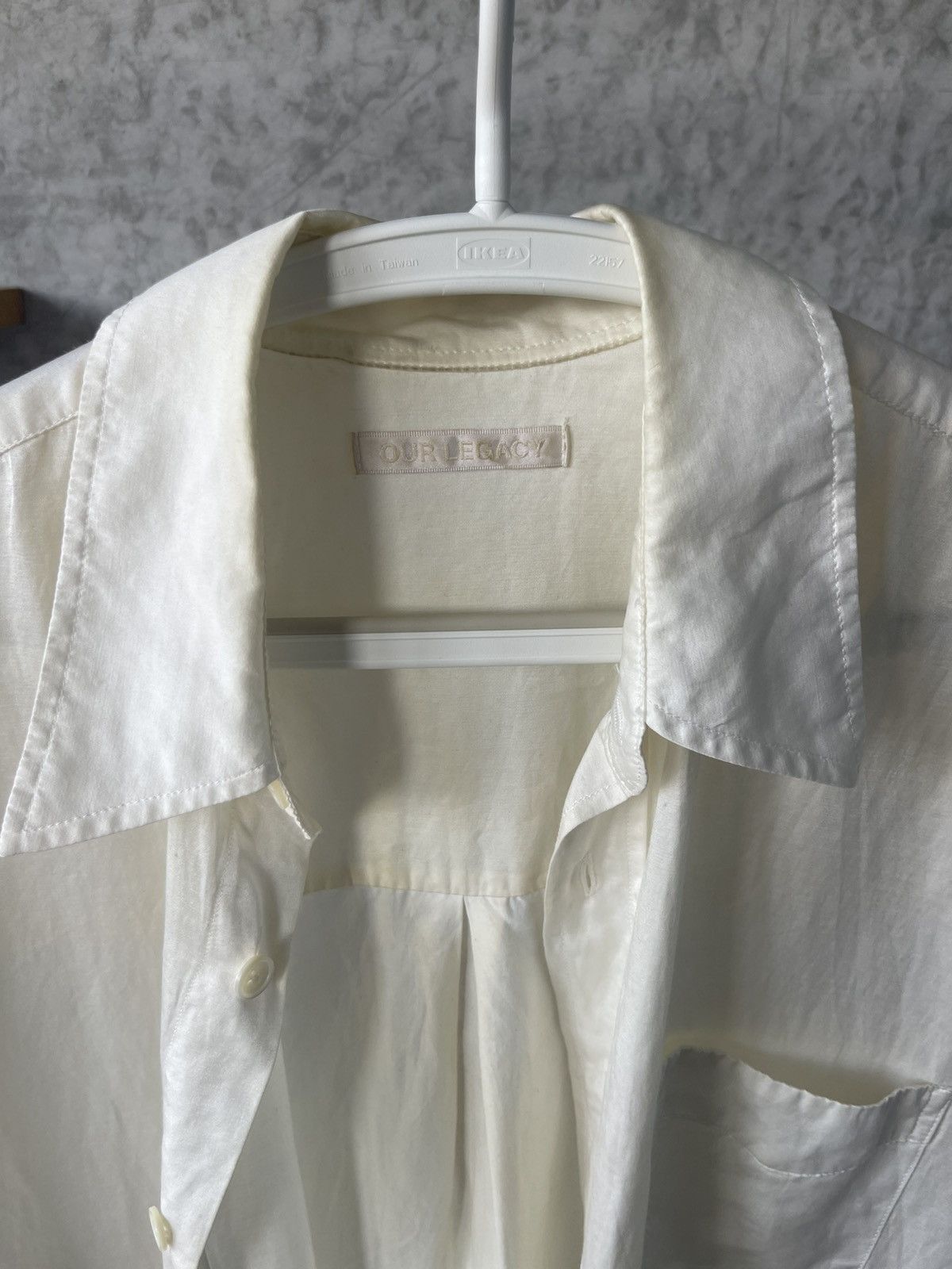 Our Legacy Our Legacy Silk Borrowed Shirt Size US L / EU 52-54 / 3 - 5 Thumbnail
