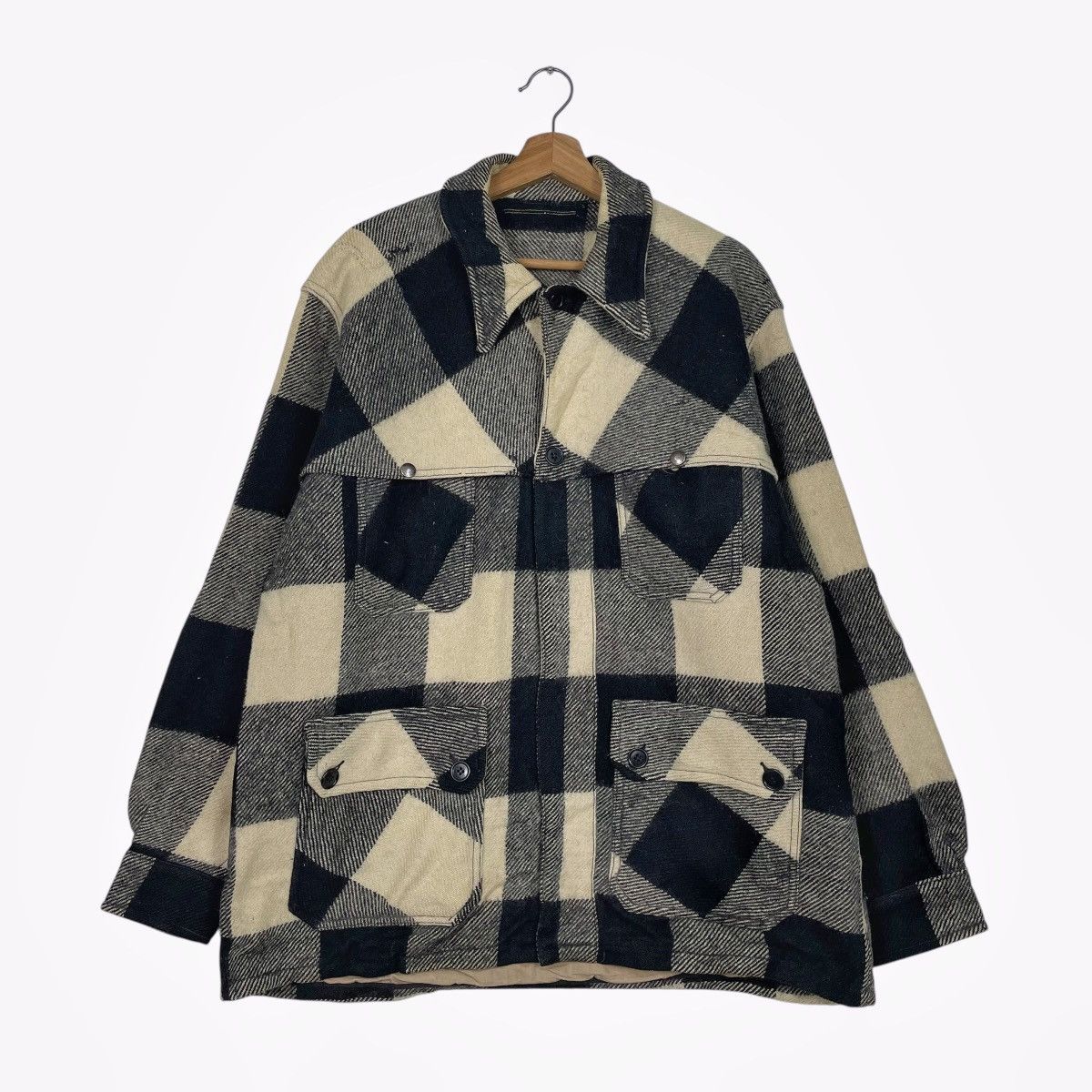 Vintage Vintage Buffalo Tartan Flannel Jacket Size US L / EU 52-54 / 3 - 1 Thumbnail
