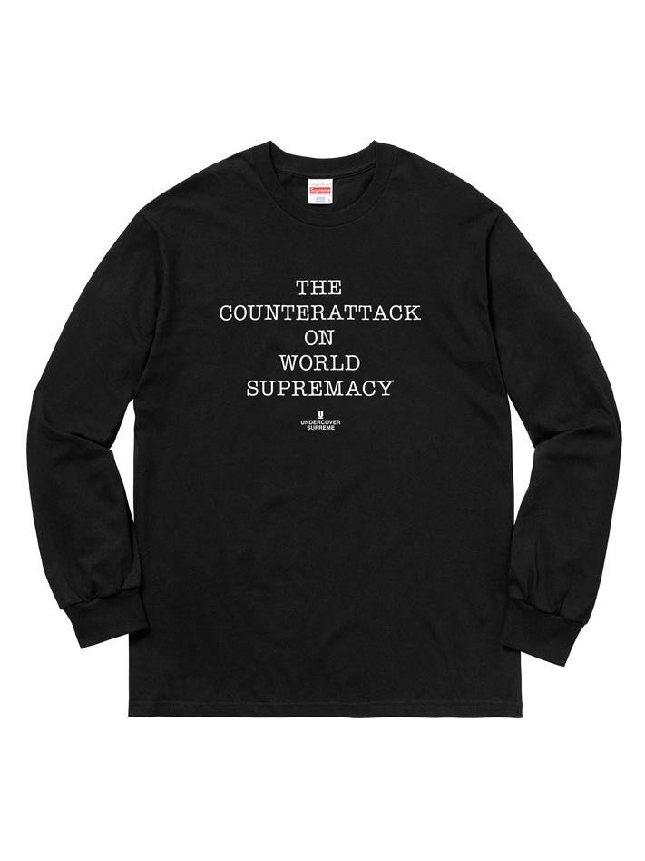 Supreme × Undercover Supreme®/UNDERCOVER/Public Enemy Counterattack L/S Tee Size US L / EU 52-54 / 3 - 2 Thumbnail