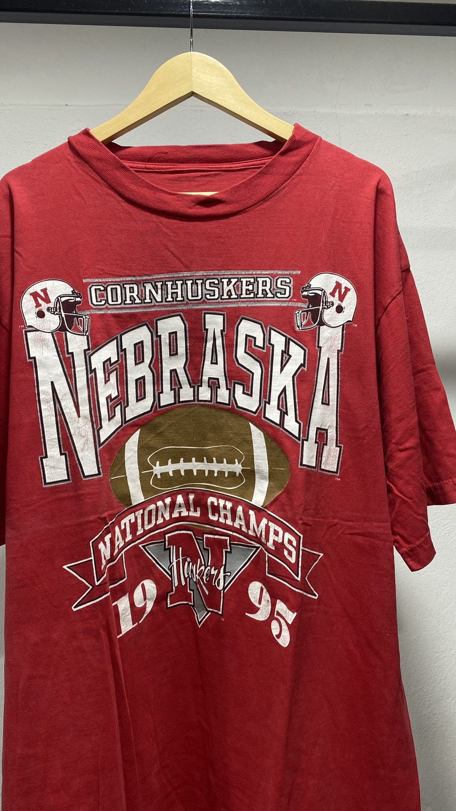NFL × Vintage 💥Vintage 1995 Nebraska Champs Size US XL / EU 56 / 4 - 4 Thumbnail