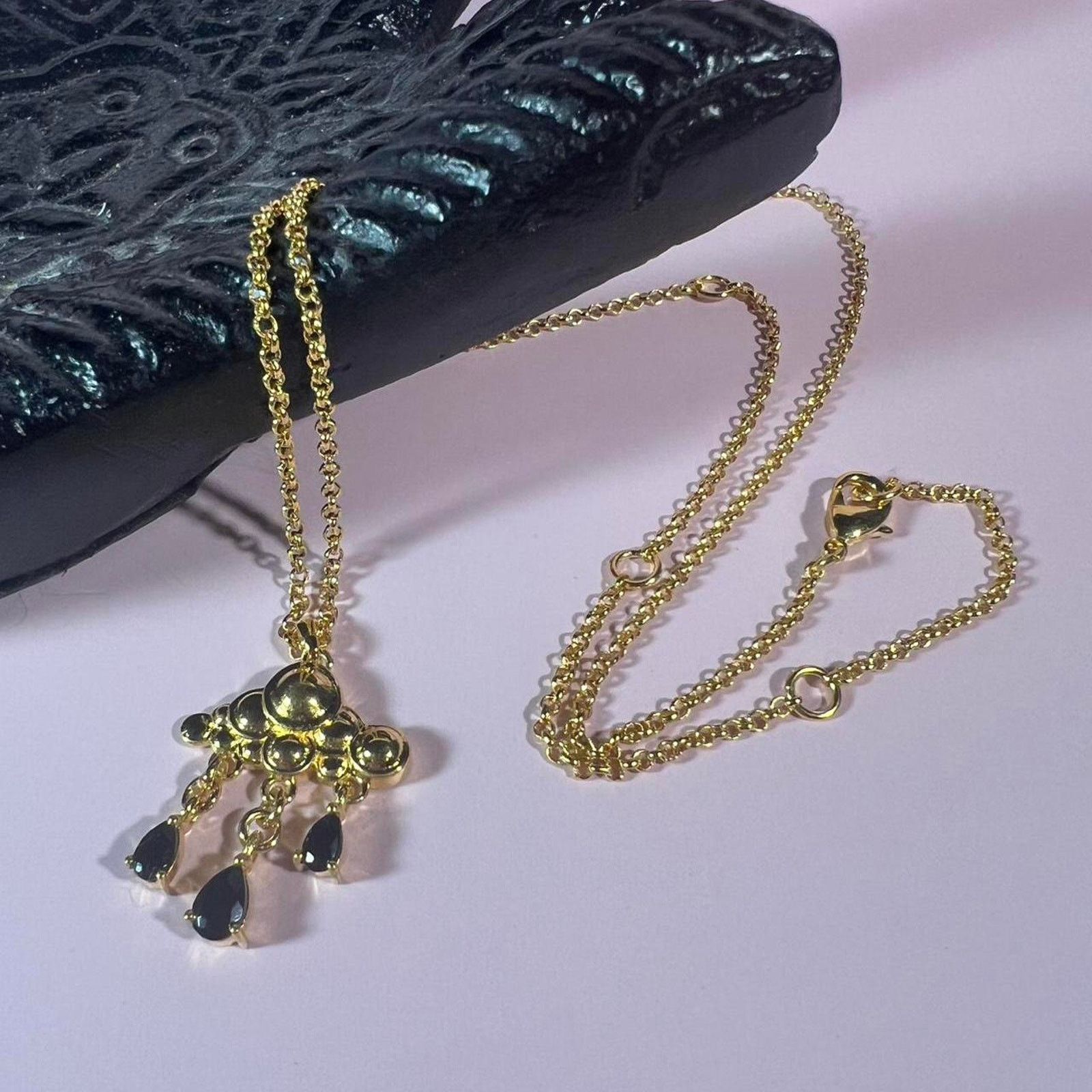 Jewelry Hespera gold cloud pendant necklace Size ONE SIZE - 1 Thumbnail