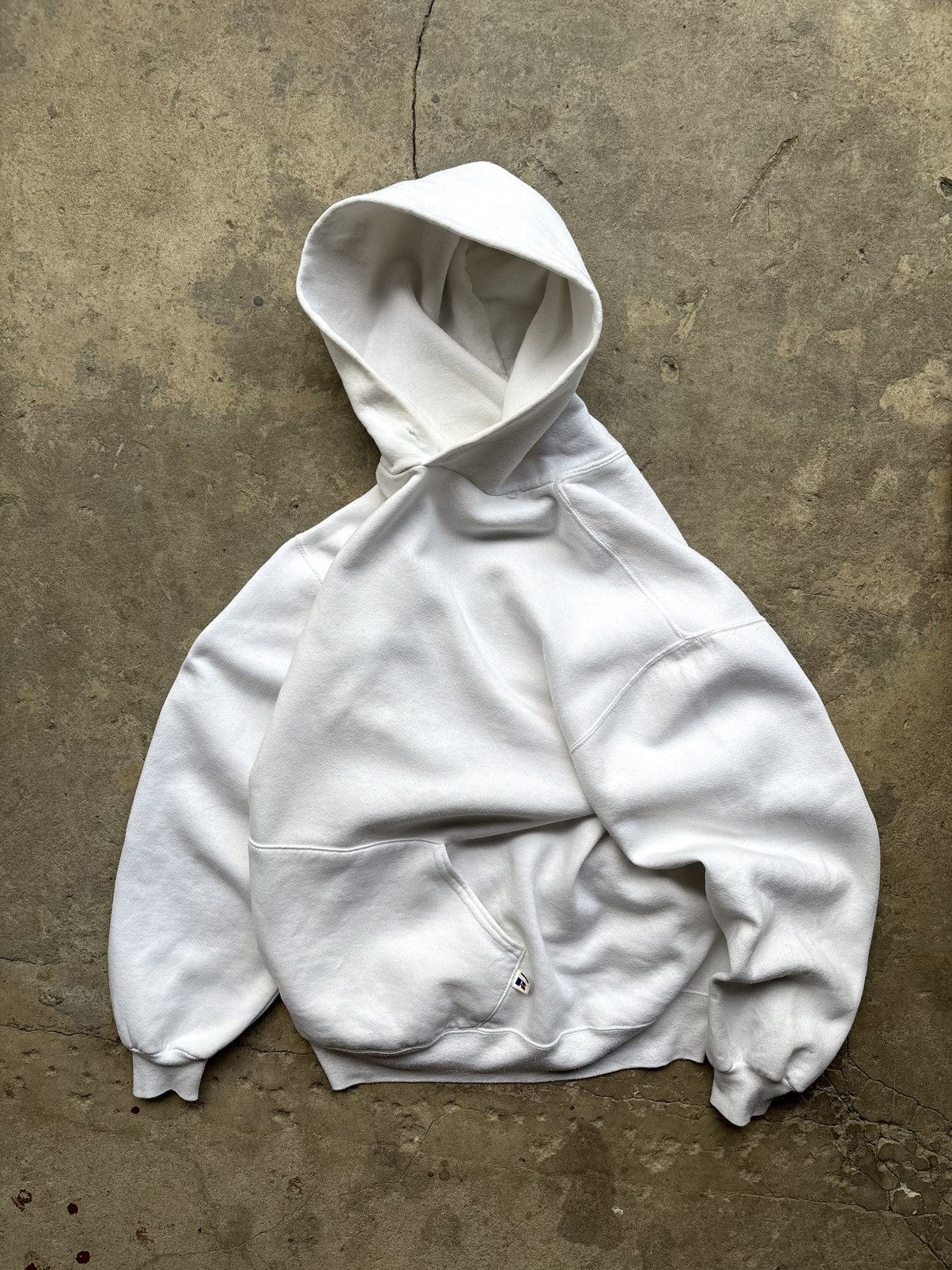 Russell Athletic Vintage Russell White Hoodie Size L Size US L / EU 52-54 / 3 - 1 Thumbnail