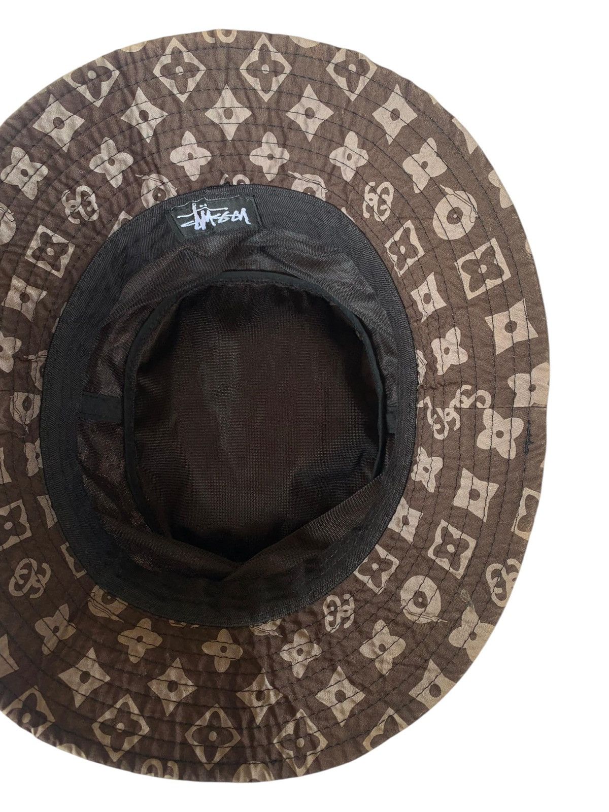 Stussy [SOLD] 90's Stussy Monogram Bucket Hat Size ONE SIZE - 4 Thumbnail