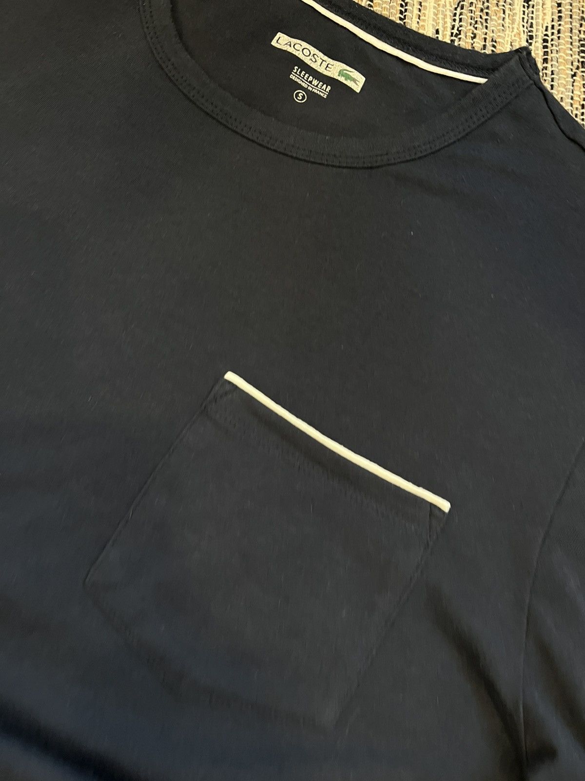 Lacoste × Vintage Lacoste Tshirt Navy Minimalistic tee vintage blue logo Size US S / EU 44-46 / 1 - 6 Thumbnail