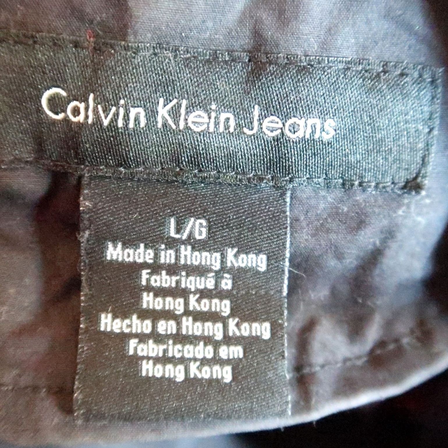 Calvin Klein VINTAGE 90s Calvin Klein Black Cotton Trench Coat Jacket L Womens Size L / US 10 / IT 46 - 5 Thumbnail