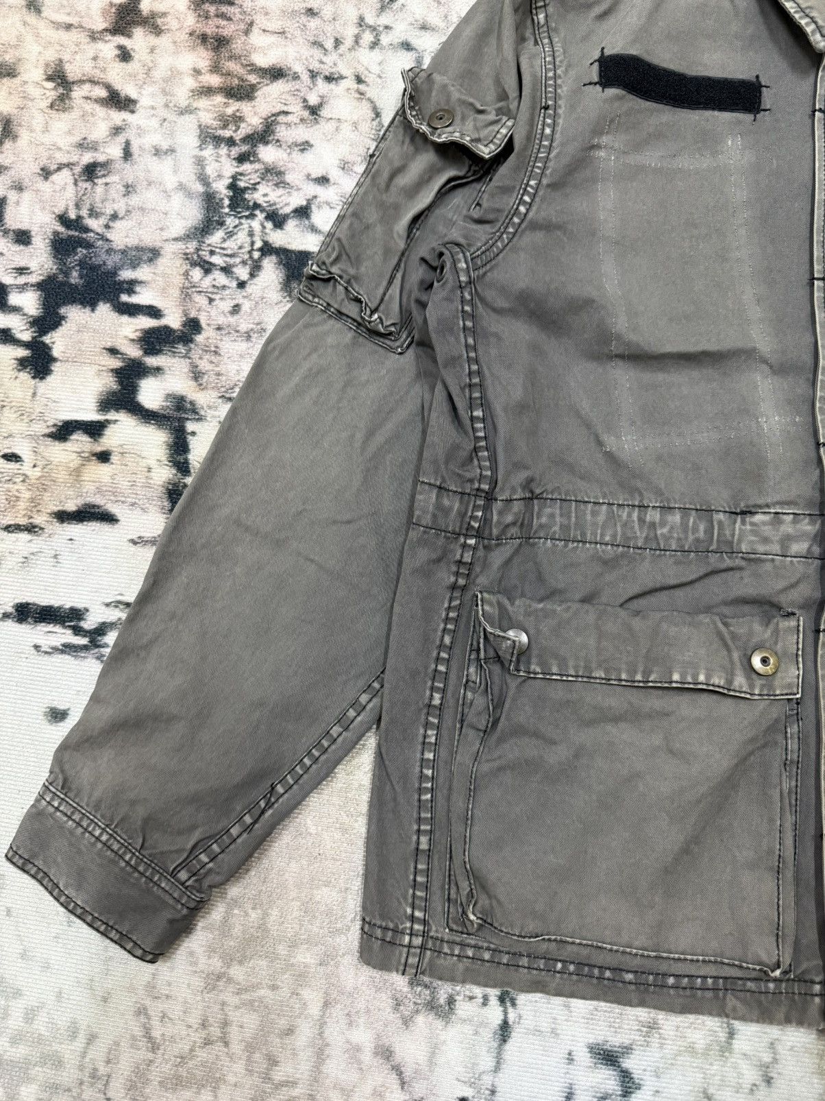 Japanese Brand × Vintage Back Number Sahsiko M65 Jacket Size US S / EU 44-46 / 1 - 4 Thumbnail