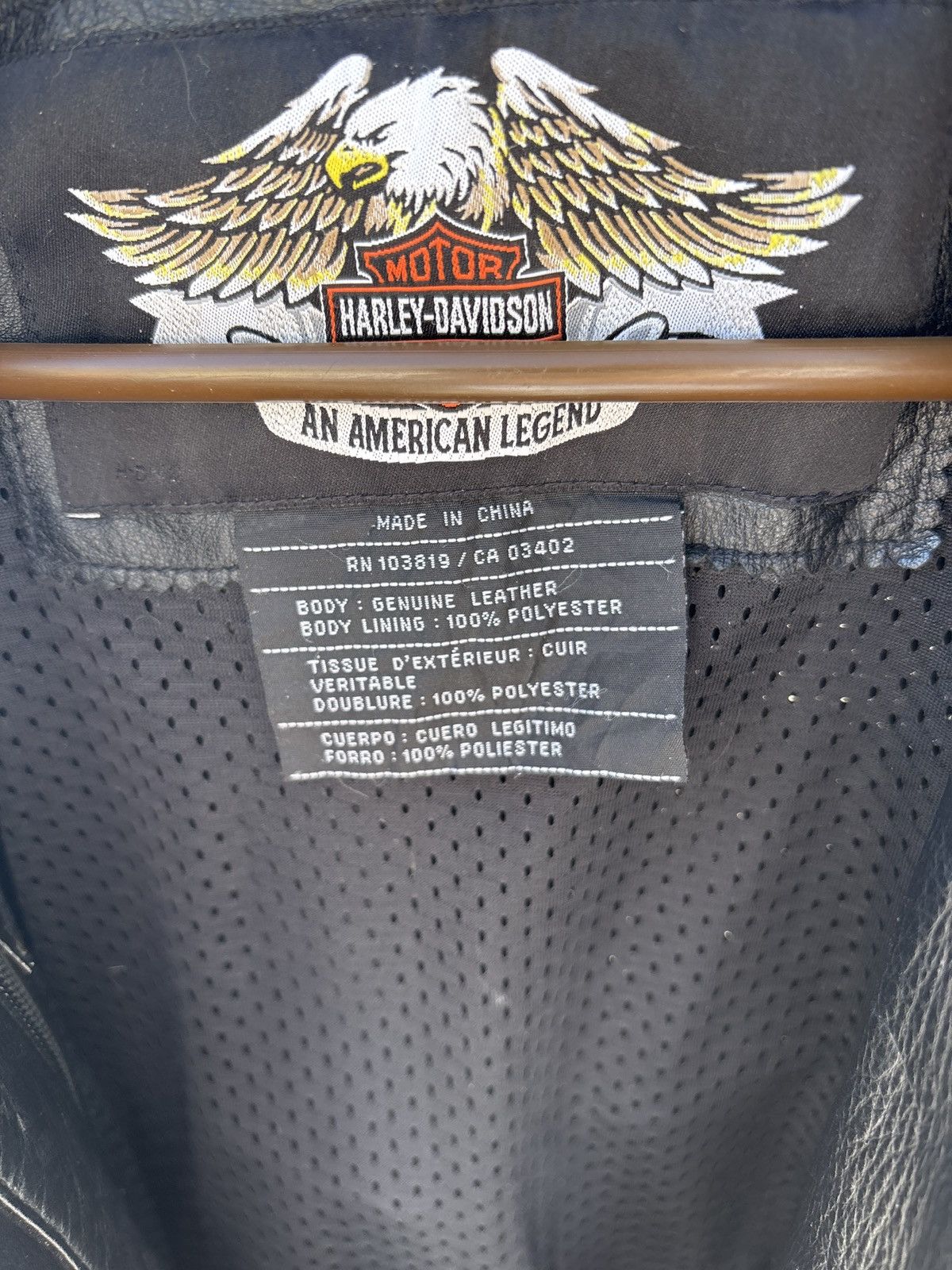 Harley Davidson Harley Davidson Black Biker Jacket Size US M / EU 48-50 / 2 - 3 Thumbnail