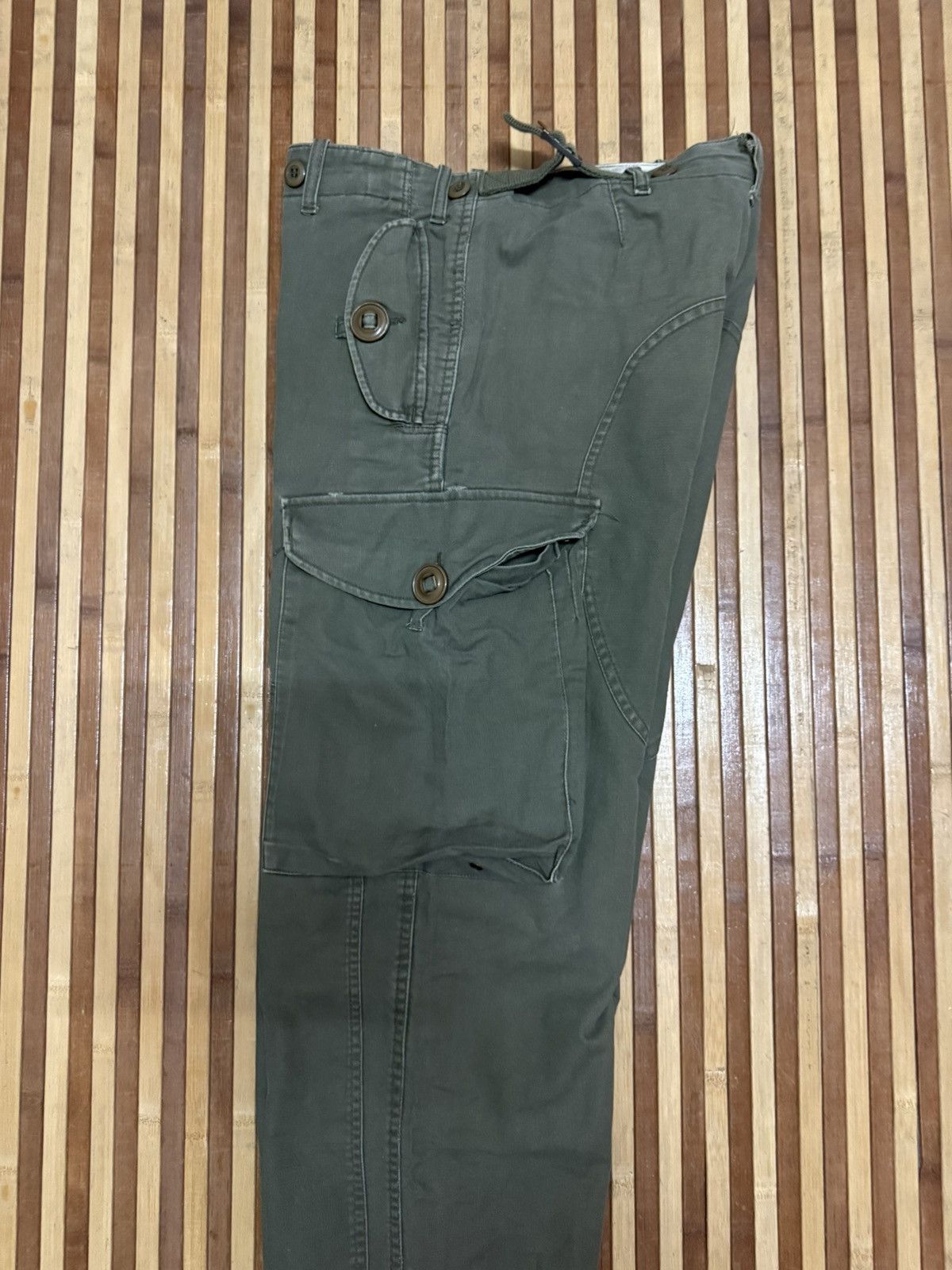 Vintage Vintage Japanese Brand Military Style Cargo Pants Streetwear Size US 30 / EU 46 - 10 Thumbnail