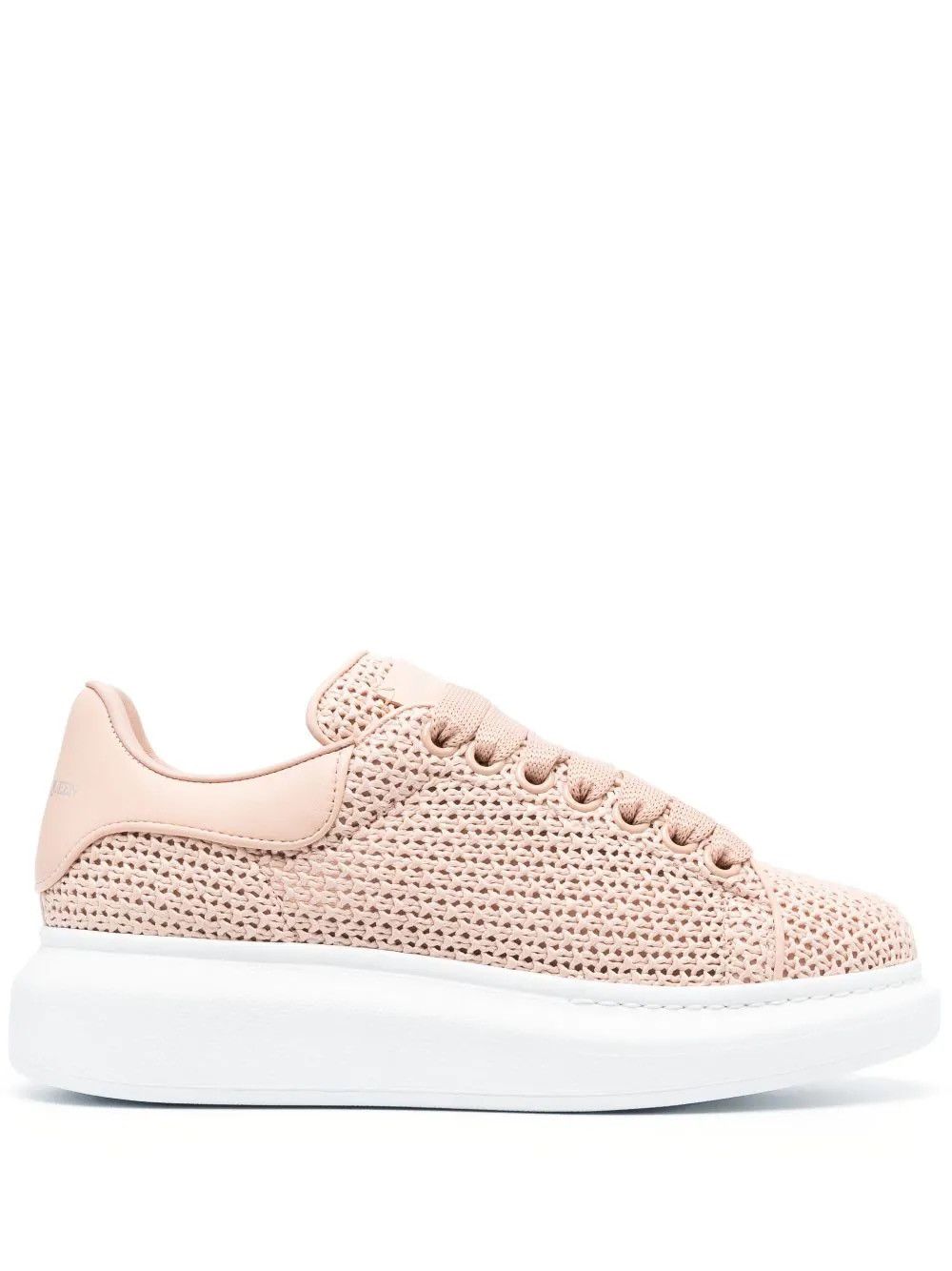 Alexander McQueen Alexander McQueen Larry raffia Oversized sneakers size 40 Size US 10 / IT 40 - 1 Thumbnail