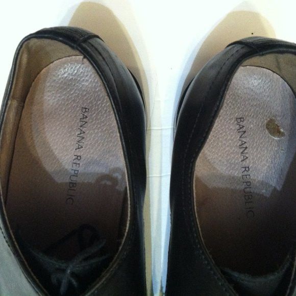 Banana Republic BANANA REPUBLIC MENS ITALIAN LEATHER DRESS SHOES SIZE: 10.5M Size US 10.5 / EU 43-44 - 3 Thumbnail