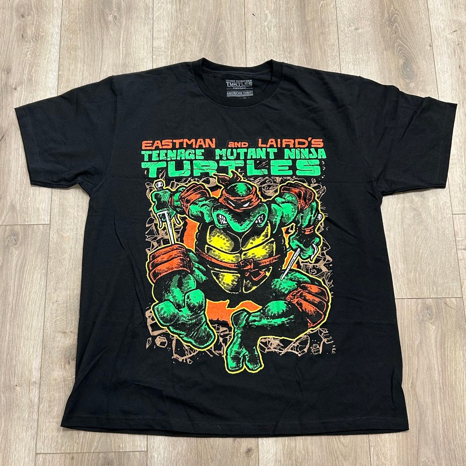 Marvel Comics American Thrift X Teenage Mutant Ninja Turtles Raphael Tee Size US XXL / EU 58 / 5 - 1 Thumbnail