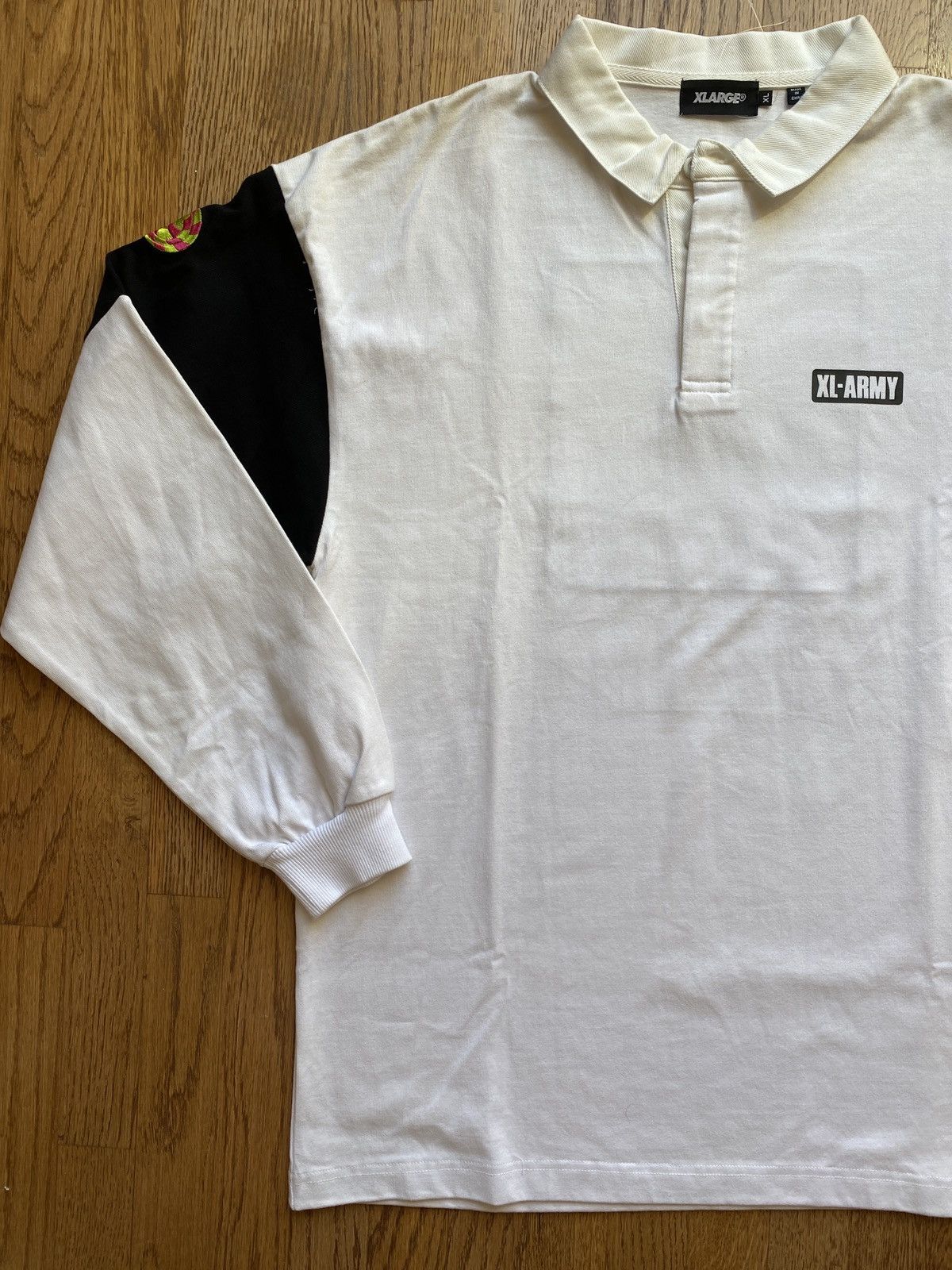 Japanese Brand × X-LARGE × Xlarge XLarge Long Sleeve Polo Tee Sz XL Size US XL / EU 56 / 4 - 8 Thumbnail