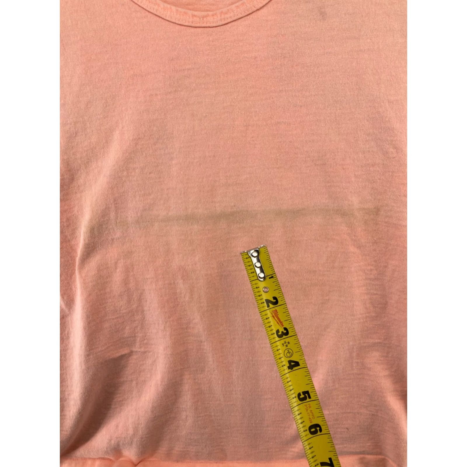 Vintage VINTAGE Galt Sand Tank Top XL Orange Solid USA 90s Mens Size US XL / EU 56 / 4 - 4 Thumbnail