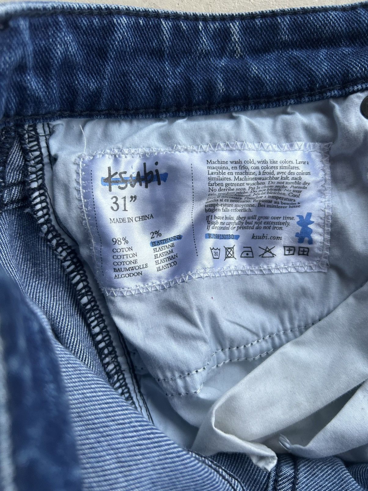 Ksubi Ksubi lightblue jeans Size US 30 / EU 46 - 6 Thumbnail