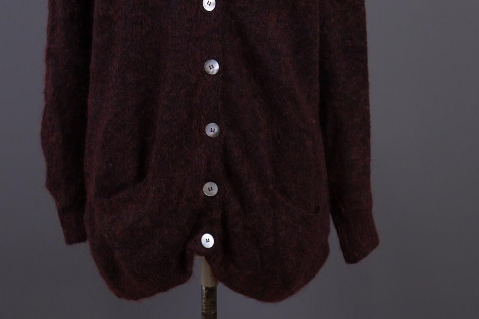 Bellerose Bellerosa Brown Wool Knit Cardigan Sweater Size 2 / M Size XS / US 0-2 / IT 36-38 - 6 Thumbnail