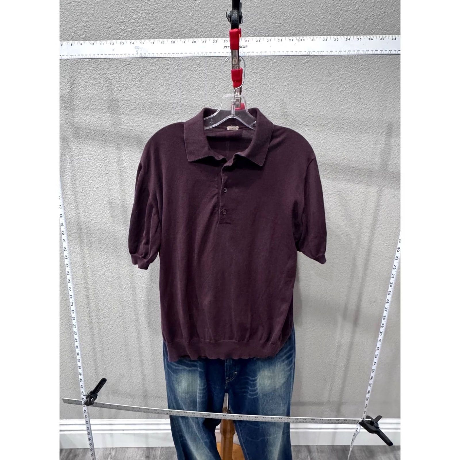 Malo Malo POLO SHIRT Medium M Mens Long Sleeve Multicolor VTG Size US M / EU 48-50 / 2 - 2 Thumbnail