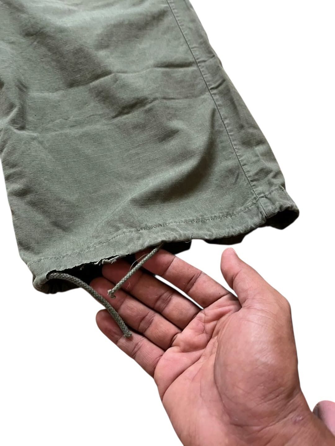 Vintage Vintage 60s US ARMY Jungle fatigue trousers vietnam war era Size US 30 / EU 46 - 9 Thumbnail