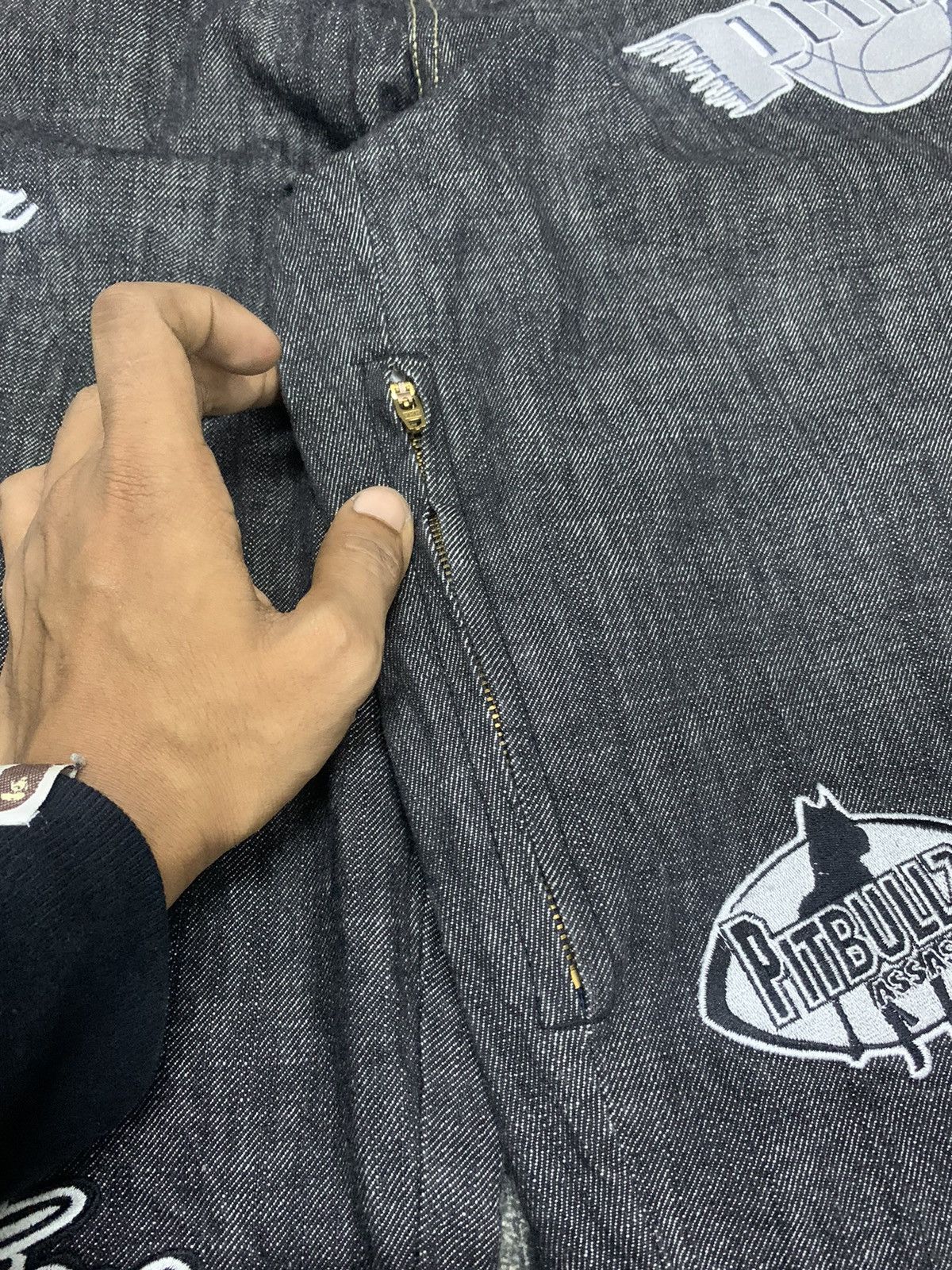 Other 🔥BAGGY🔥OG ASSASSYN JEANZ BAGGY EMBROIDERED PANT RARE DESIGN Size US 36 / EU 52 - 5 Thumbnail