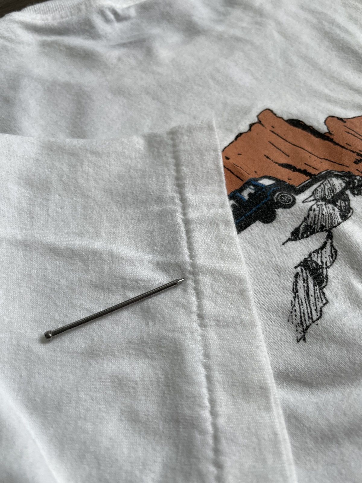 Vintage Vintage “Dave Hamilton - Jeep Promo” T-shirt (Sz. L) Size US L / EU 52-54 / 3 - 3 Thumbnail