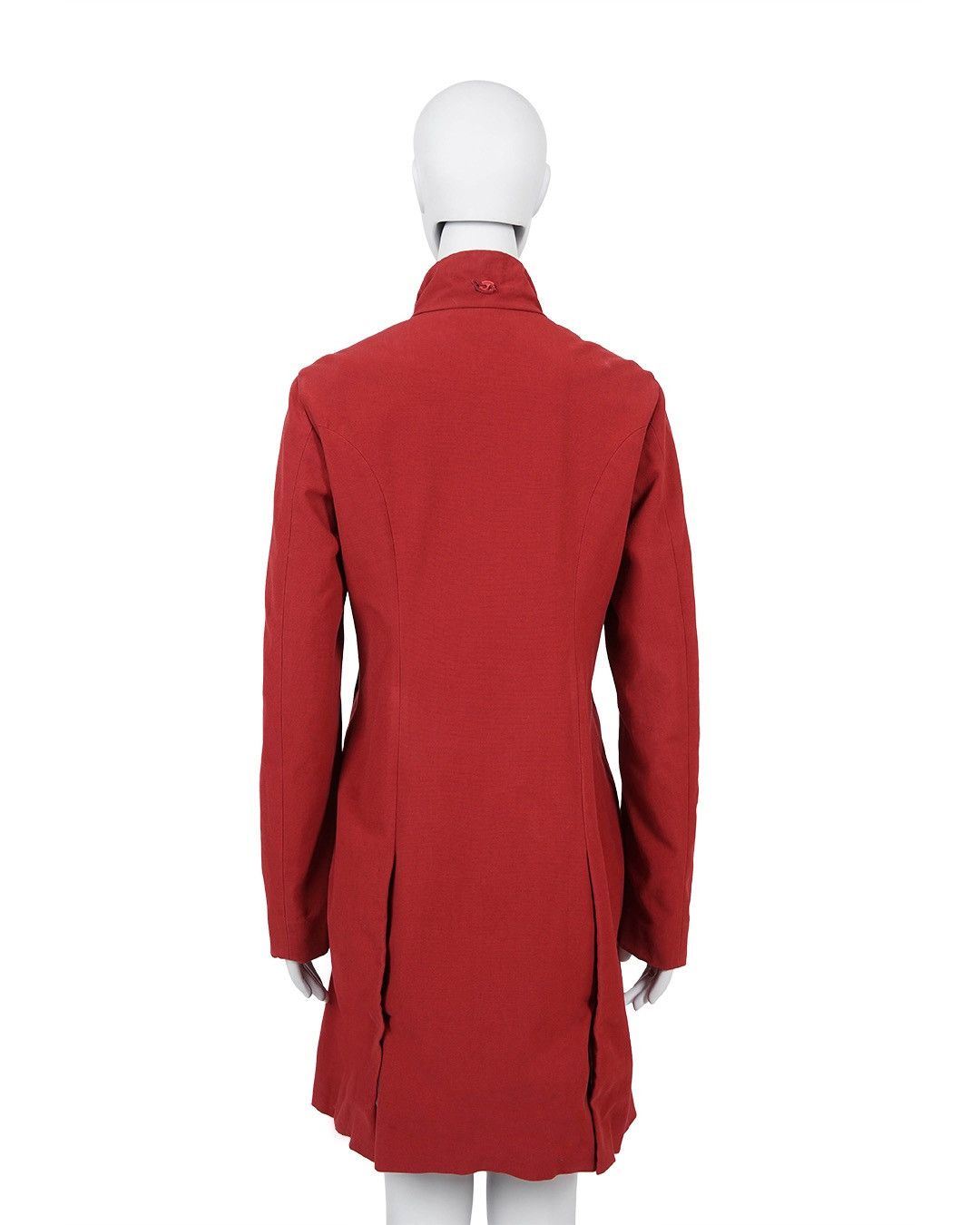 Burberry Burberry Prorsum F/W2000 Stopper Neck Red Coat Size XS / US 0-2 / IT 36-38 - 8 Thumbnail