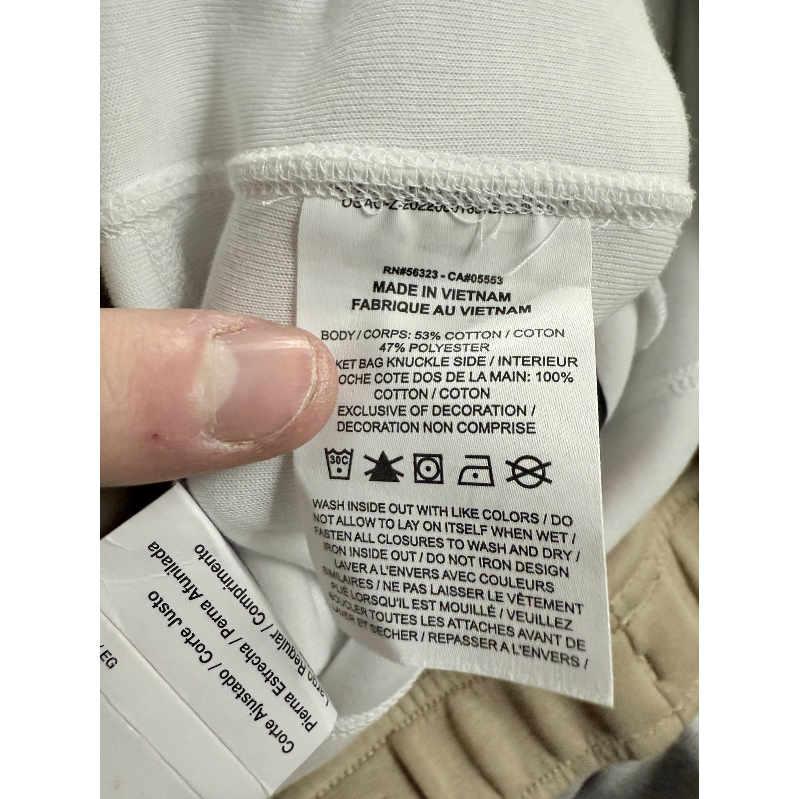 Nike Nike Tech White Brown Sweats XL New Size US 38 / EU 54 - 5 Thumbnail