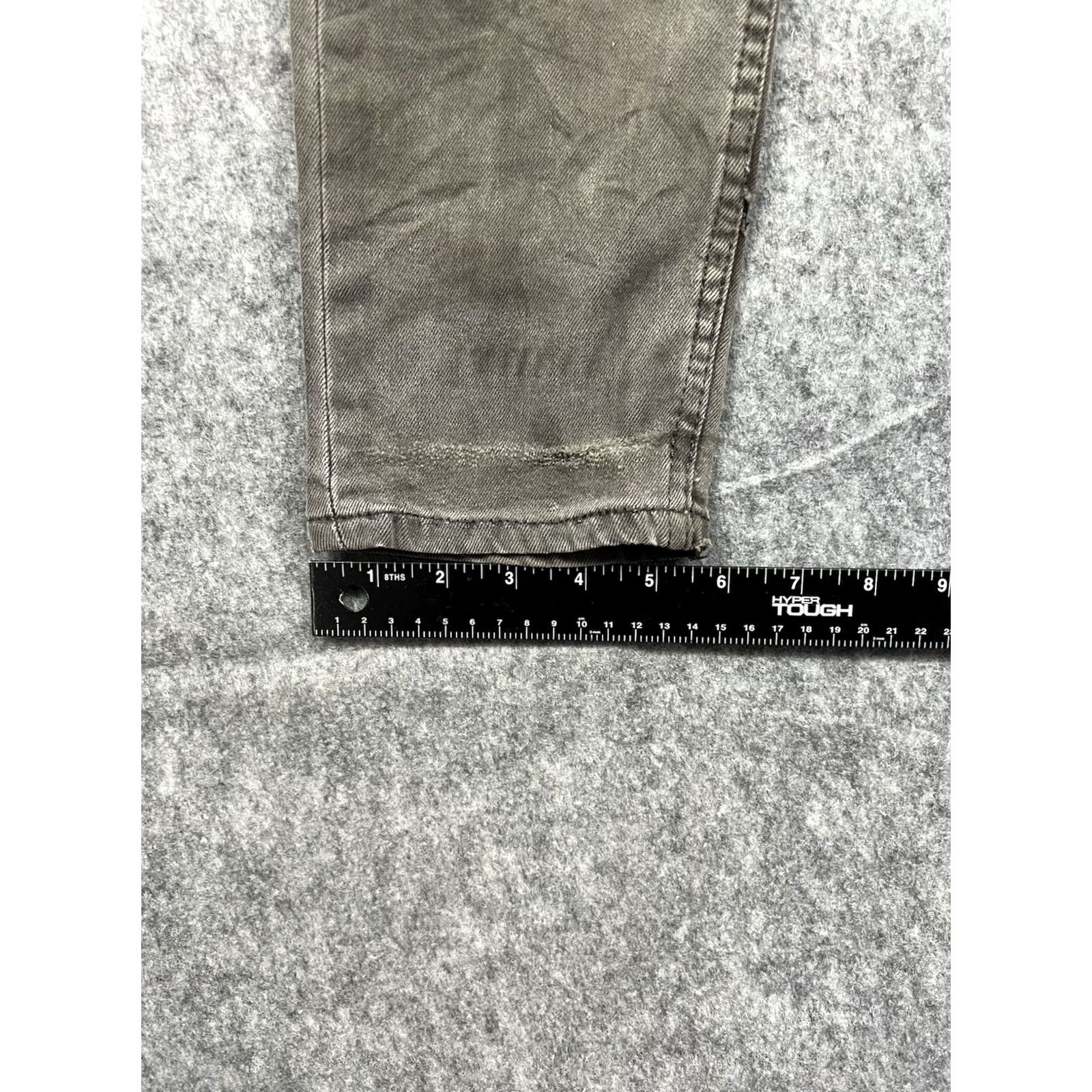 Levi's Levi's 510 Mens Dark Olive Skinny Fit Denim Jeans 31x30 Midrise Button Closure Stretch Pockets Regular Mens Size US 31 - 4 Thumbnail