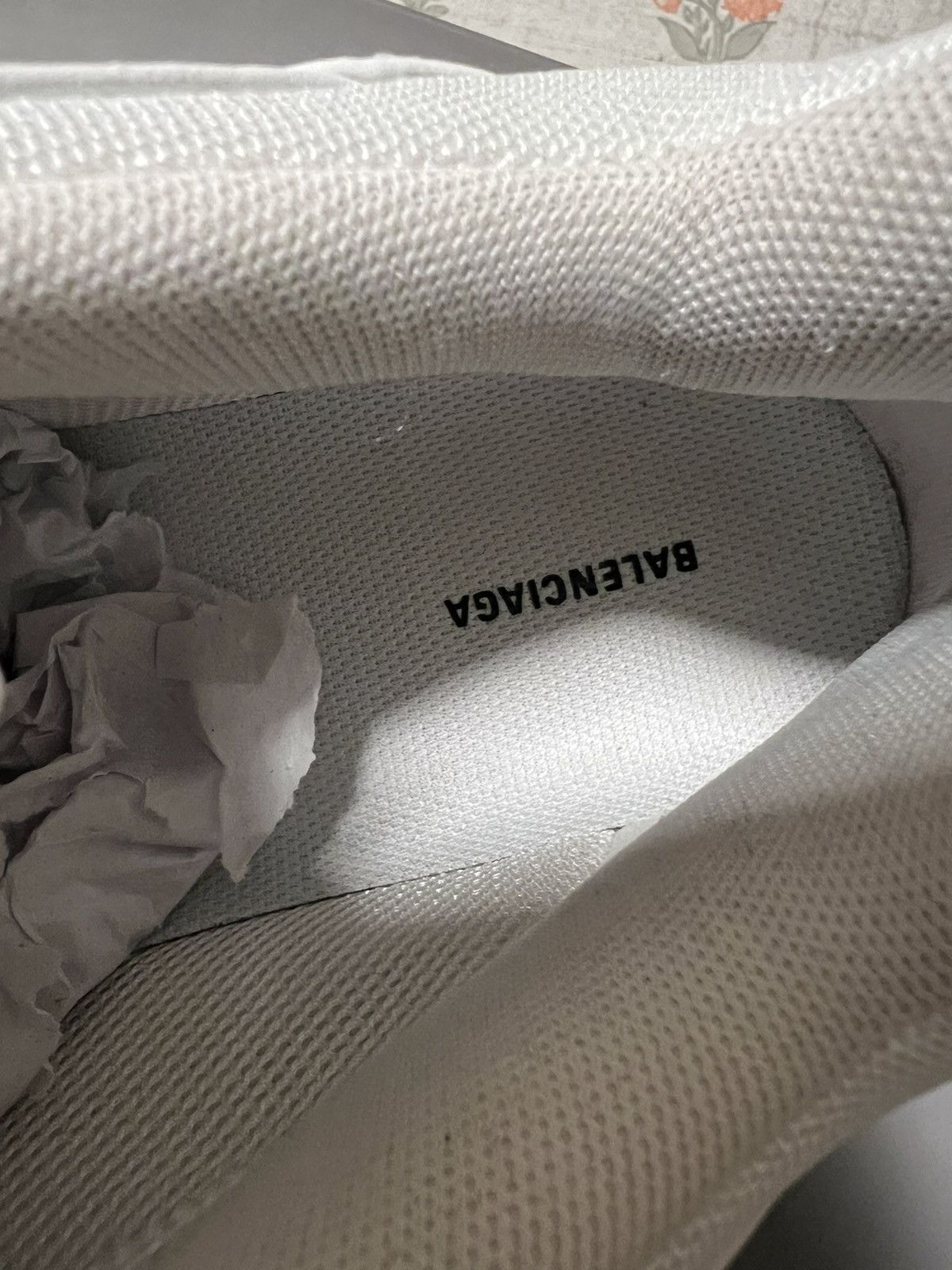 Balenciaga All White Clear Sole Triple S Size US 11 / EU 44 - 5 Thumbnail