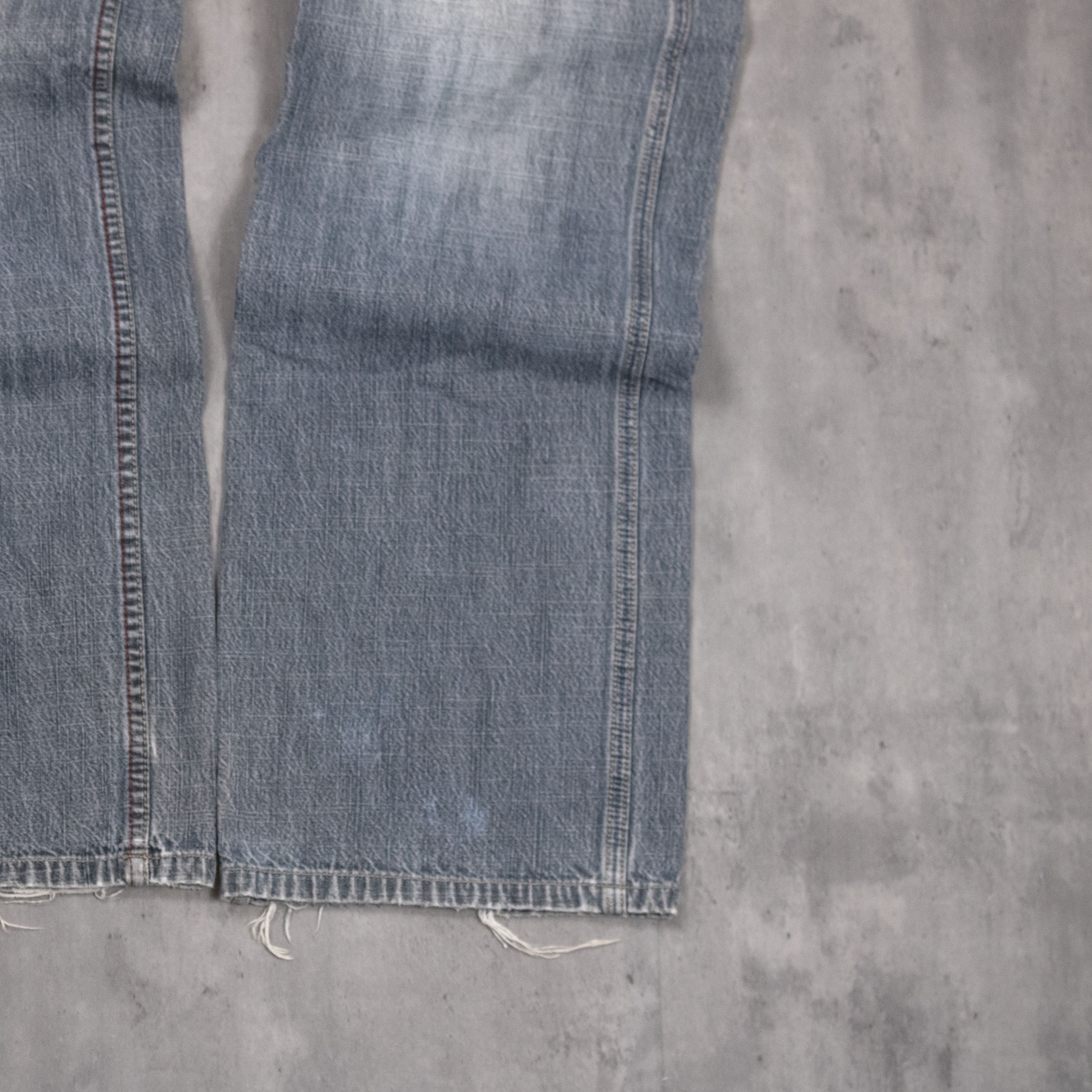 Point Zero VTG Y2K Point Zero Grey Baggy Denim Jeans Size US 30 / EU 46 - 5 Thumbnail