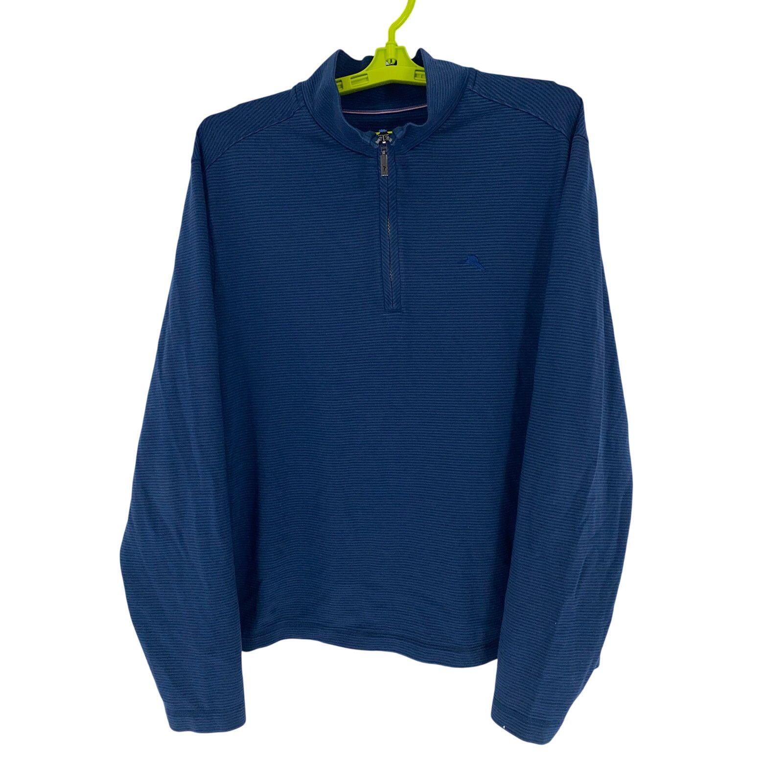 Tommy Bahama Tommy Bahama Mens 1/4zip Pullover Longsleeve Shirt Size US L / EU 52-54 / 3 - 1 Thumbnail