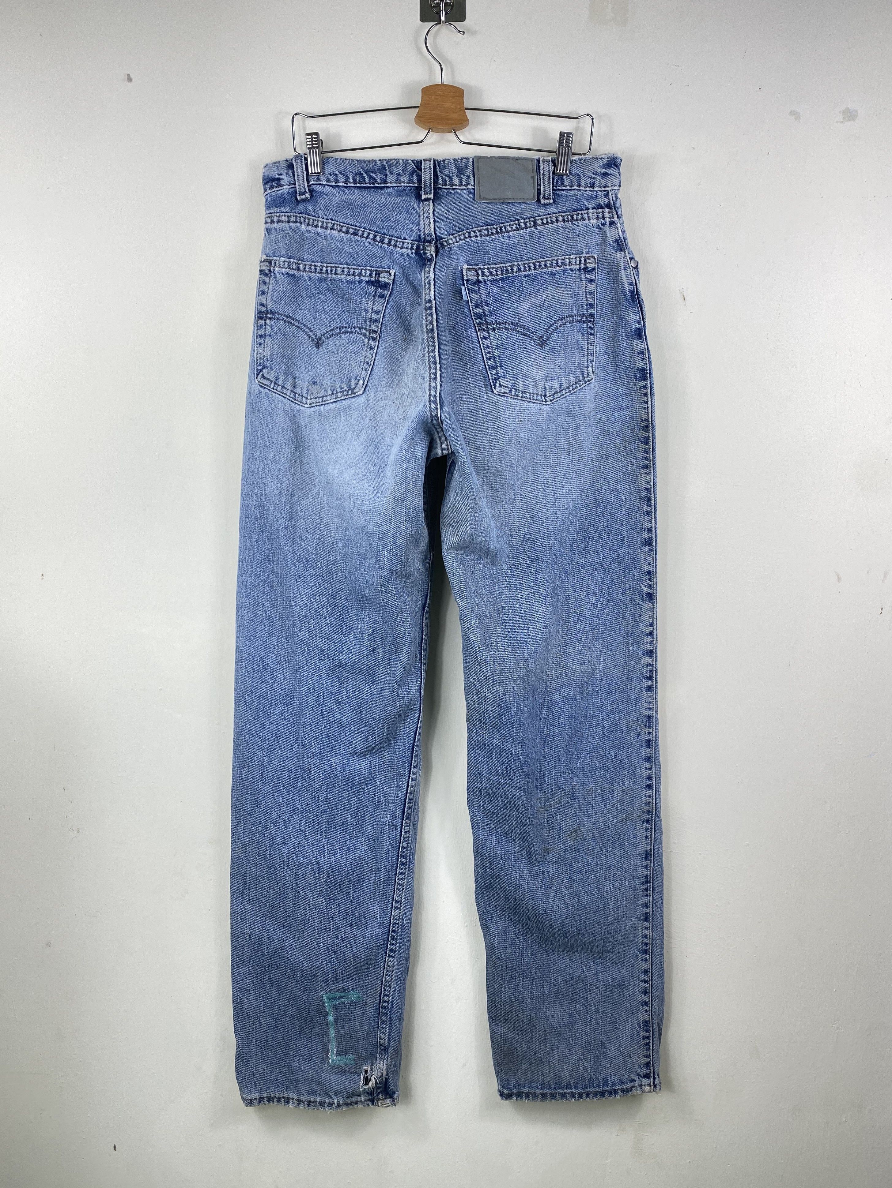 Levi's Vintage Clothing RARE Vintage Levis Baggy Loose Silvertab Distressed Jean Size US 33 - 6 Thumbnail