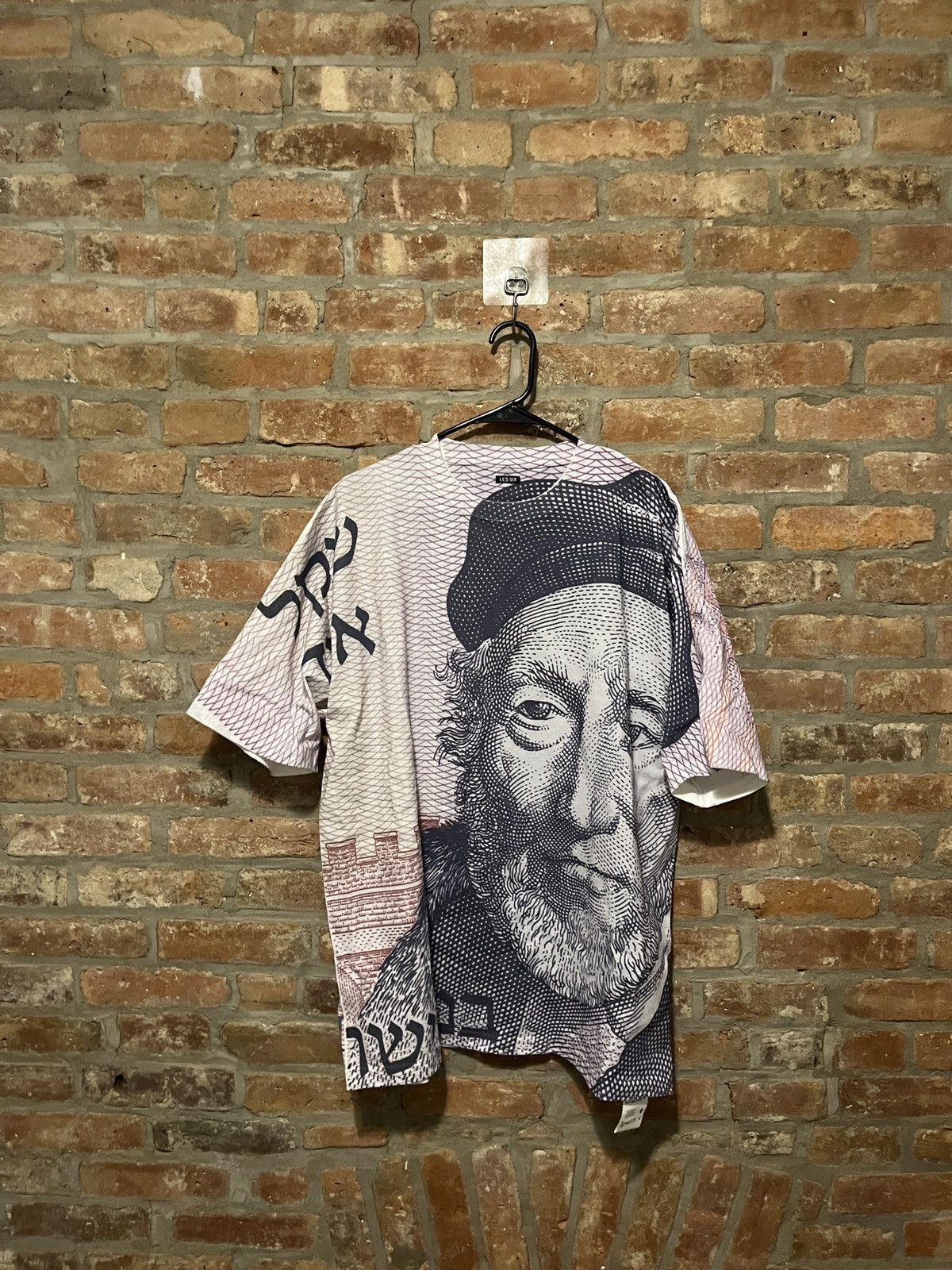 【美品】LES SIX Greed tshirt LES SIX(レ・シス) - GREED TEE CONFED10 Tシャツ | cherry