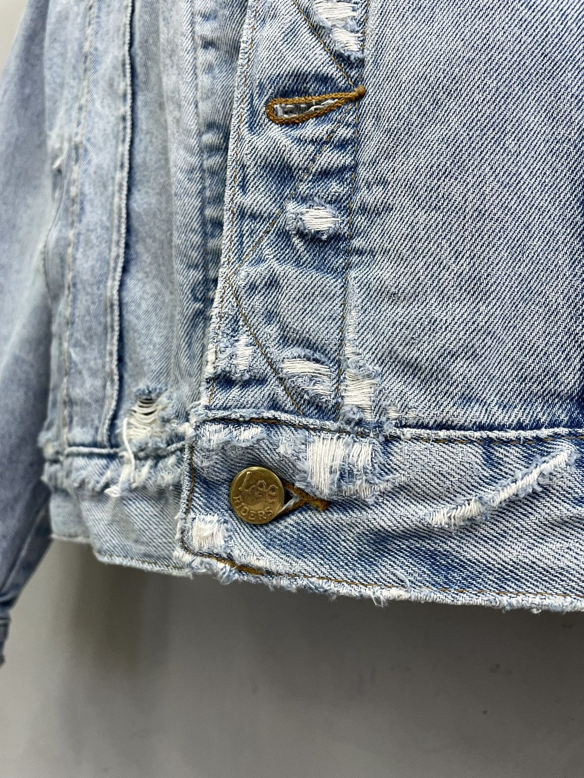 Lee Lee Classic Washed faded Jacket Oversized Vintage 90s Size US L / EU 52-54 / 3 - 8 Thumbnail