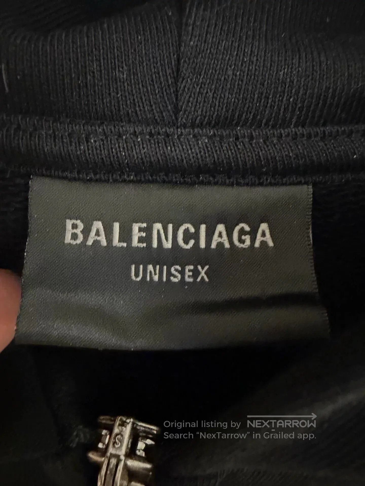 Balenciaga balenciaga paris hooded zip-up jacket. Size US L / EU 52-54 / 3 - 3 Thumbnail