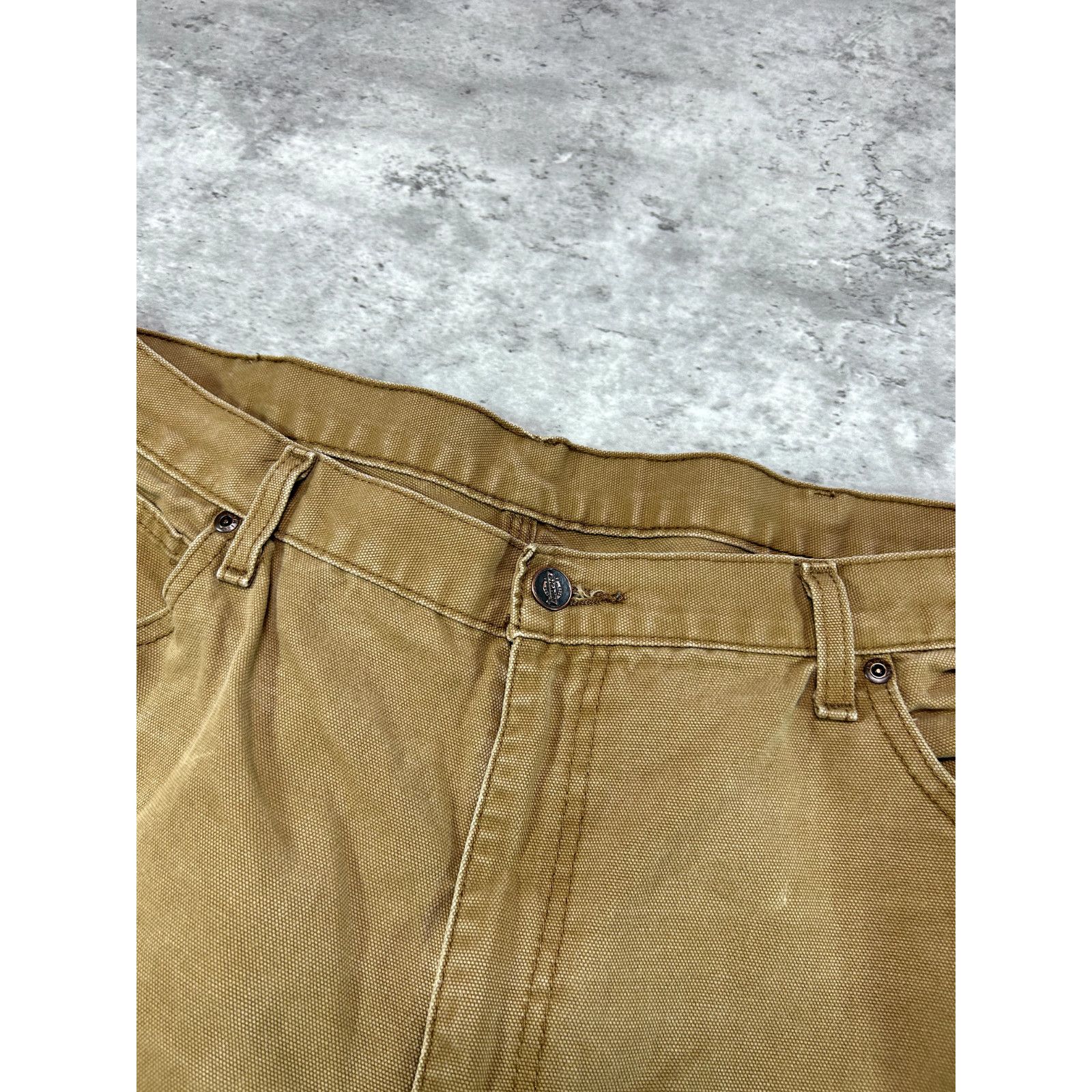 Dickies Vintage Dickies Canvas Work Wear Carpenter Pants Size 38W Size US 38 / EU 54 - 3 Thumbnail