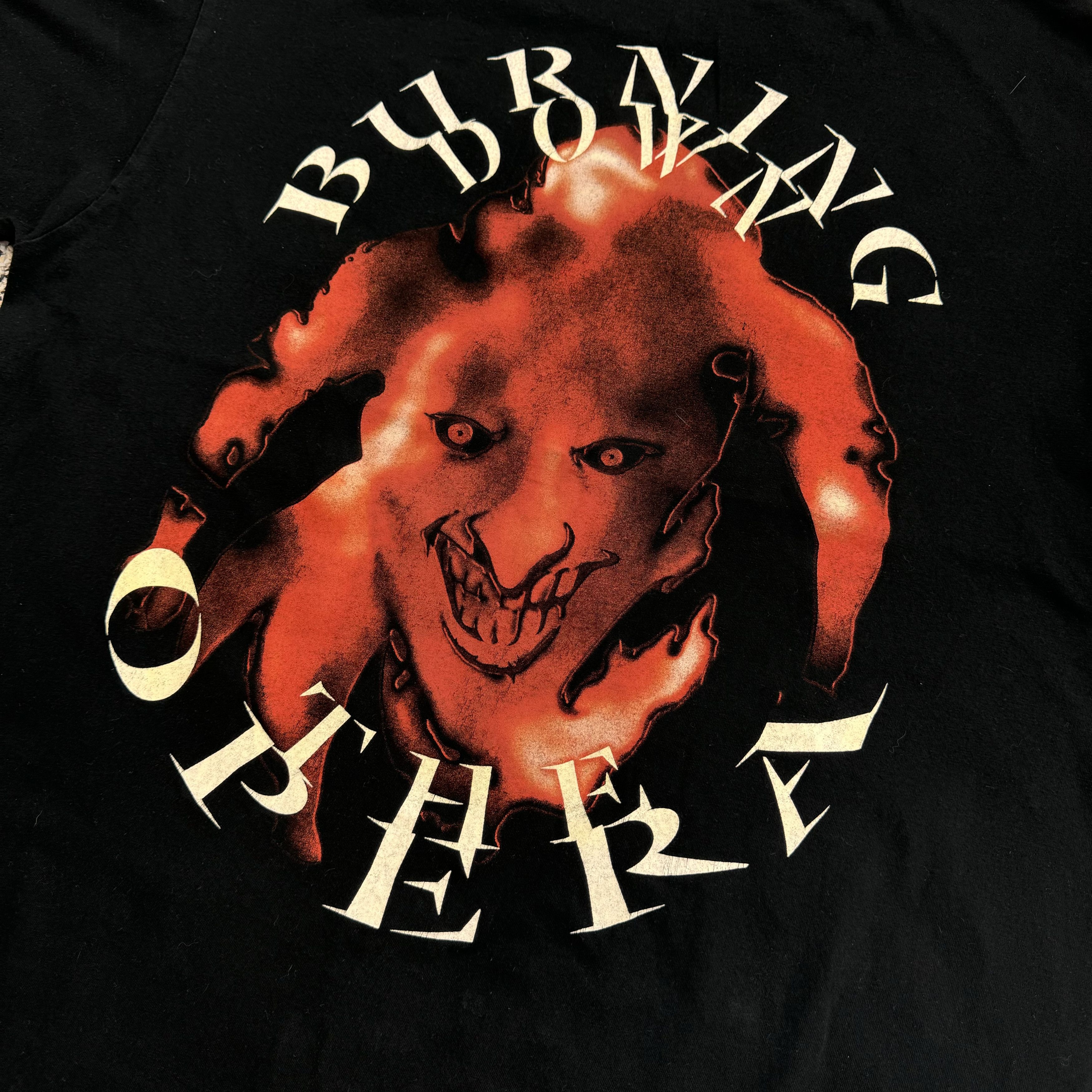 Band Tees × Vintage EDGUY BURNING DOWN THE OPERA VINTAGE BAND T SHIRT 00S METAL Size US XL / EU 56 / 4 - 4 Thumbnail