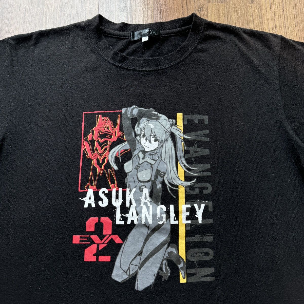 Anime × Japanese Brand × Vintage Neon Genesis Evangelion Eva 2 Asuka Langley Nerv anime tee Size US L / EU 52-54 / 3 - 1 Thumbnail