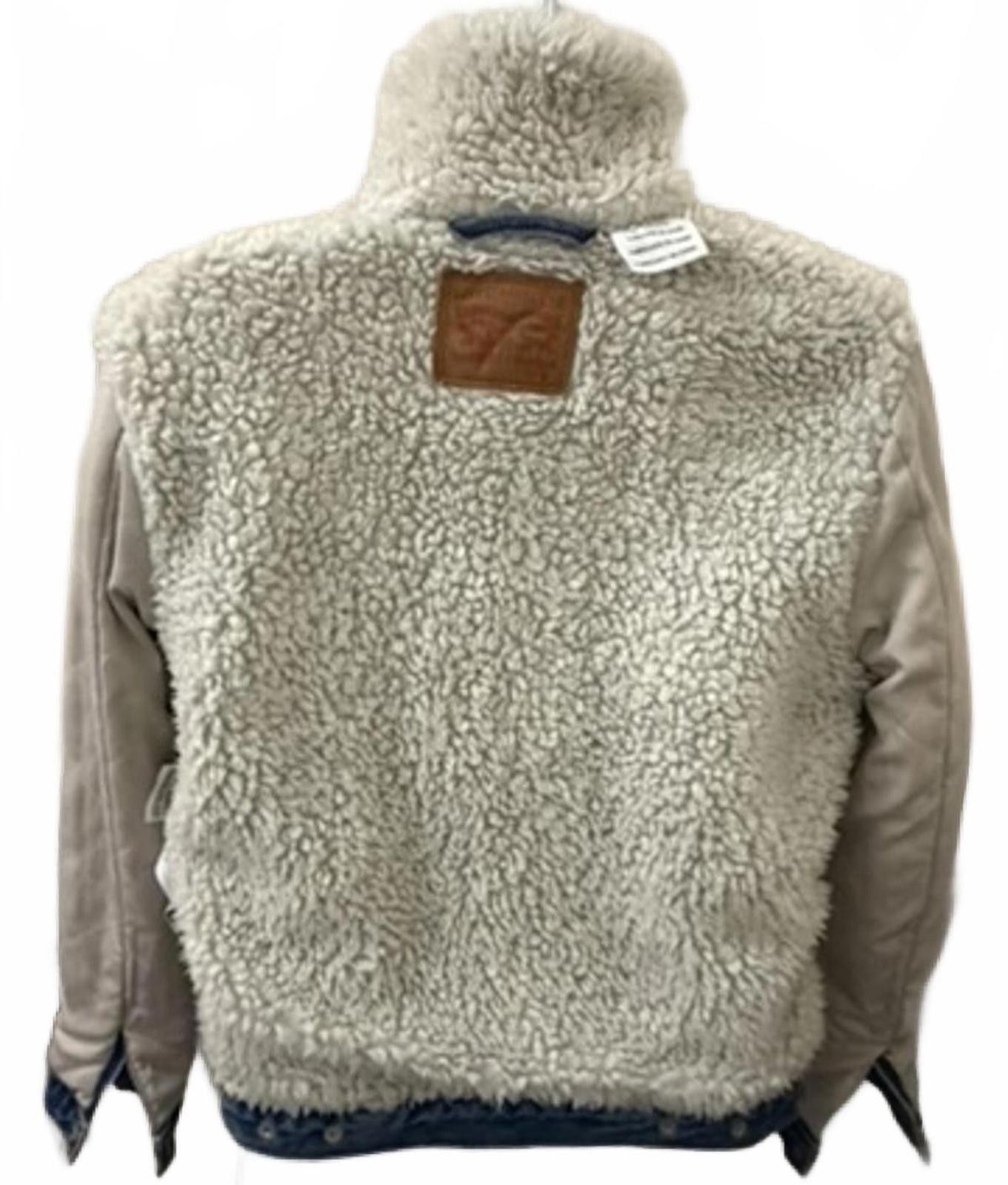 Other LEVI'S Classic Sherpa Jean Jacket in Denim Blue (SMALL) Size S / US 4 / IT 40 - 6 Thumbnail