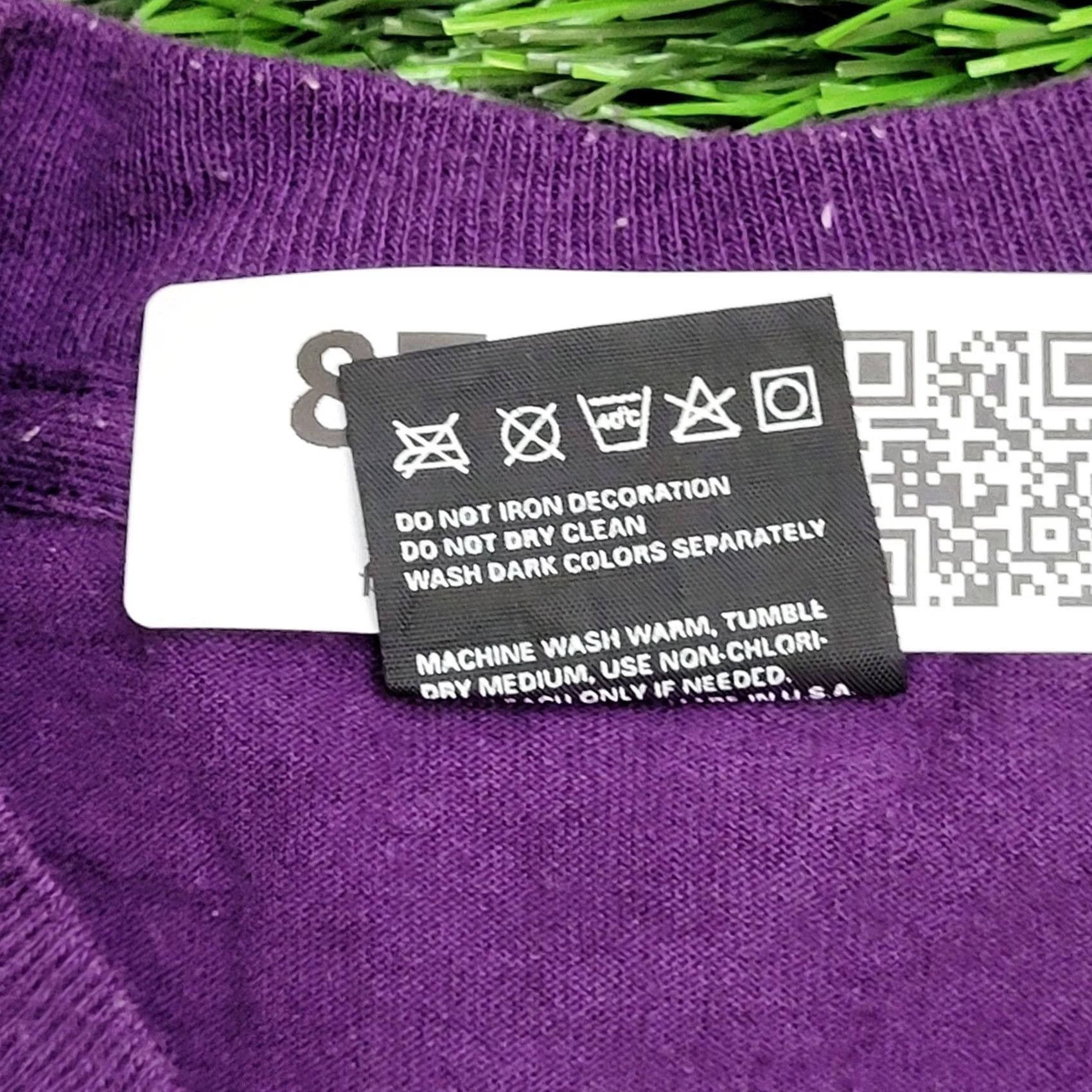 Fruit Of The Loom VINTAGE Purple Lover Shirt Women Medium 90s USA 19x25 Purple Size M / US 6-8 / IT 42-44 - 5 Thumbnail
