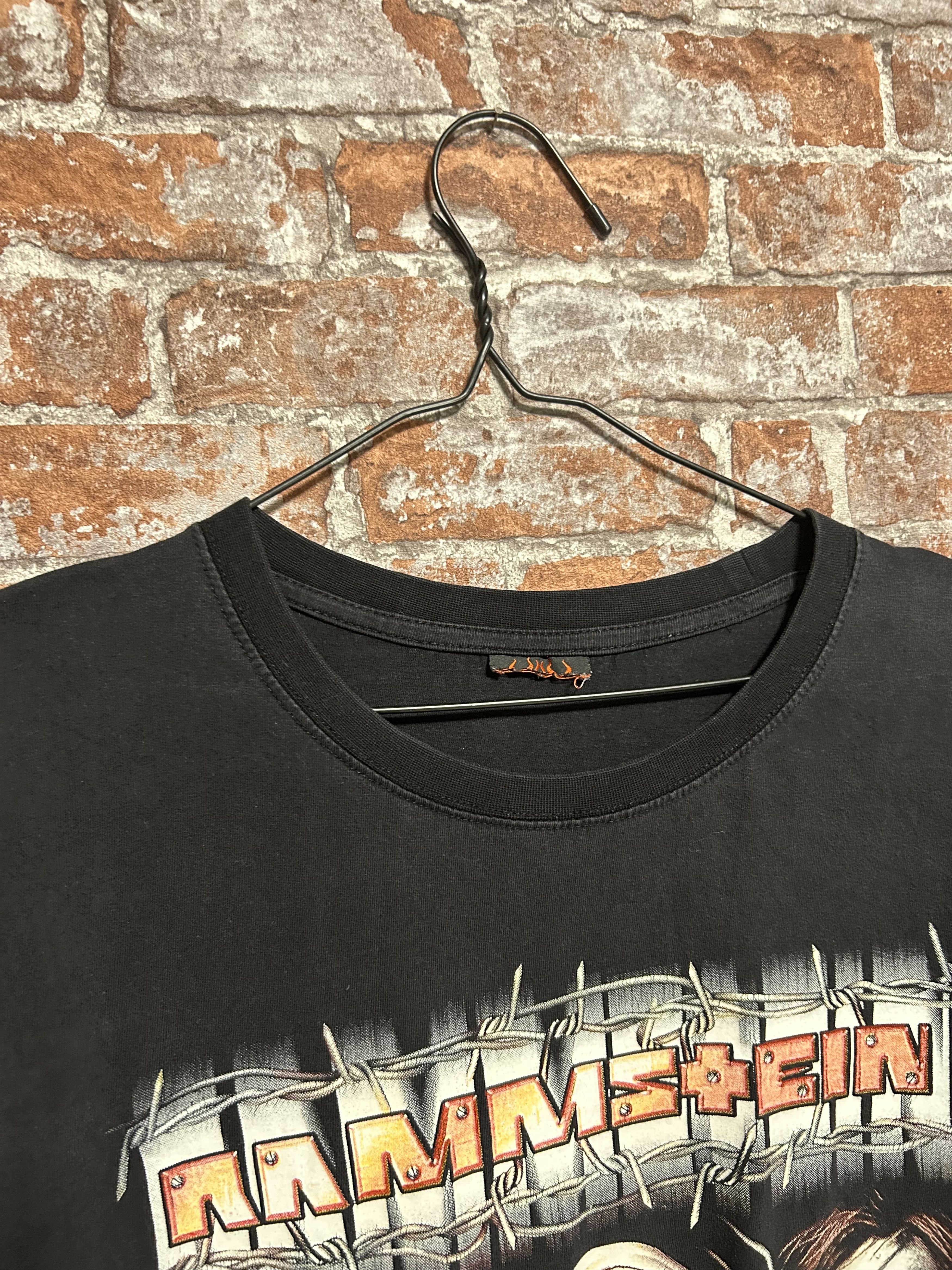 Band Tees × Vintage Vintage 90s Rammstein Rock band T-shirt Size US XL / EU 56 / 4 - 4 Thumbnail