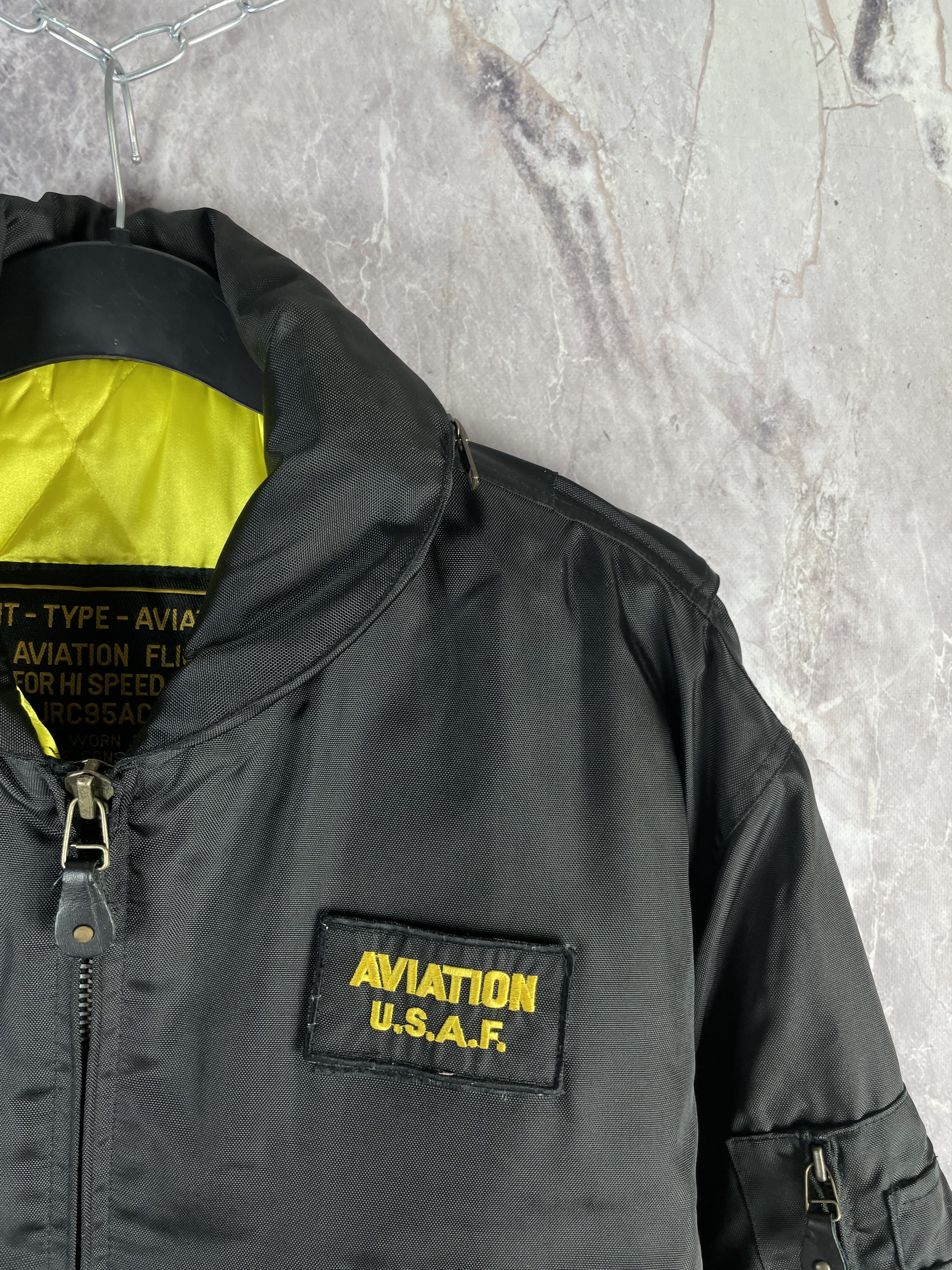 Vintage Aviation Flight Vintage Jacket MA-1 USA size M Size US M / EU 48-50 / 2 - 4 Thumbnail