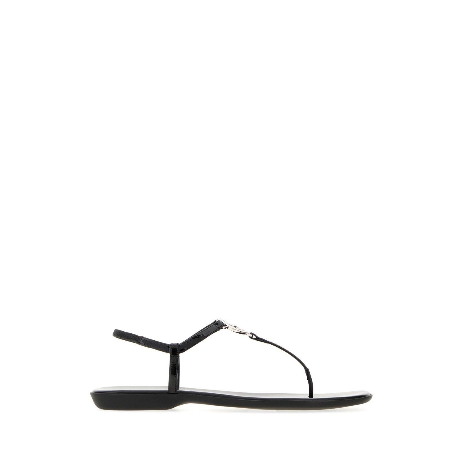 Gucci GUCCI $890 Black Interlocking G Thong Sandals New & Authenti Size US 8.5 / IT 38.5 - 1 Thumbnail