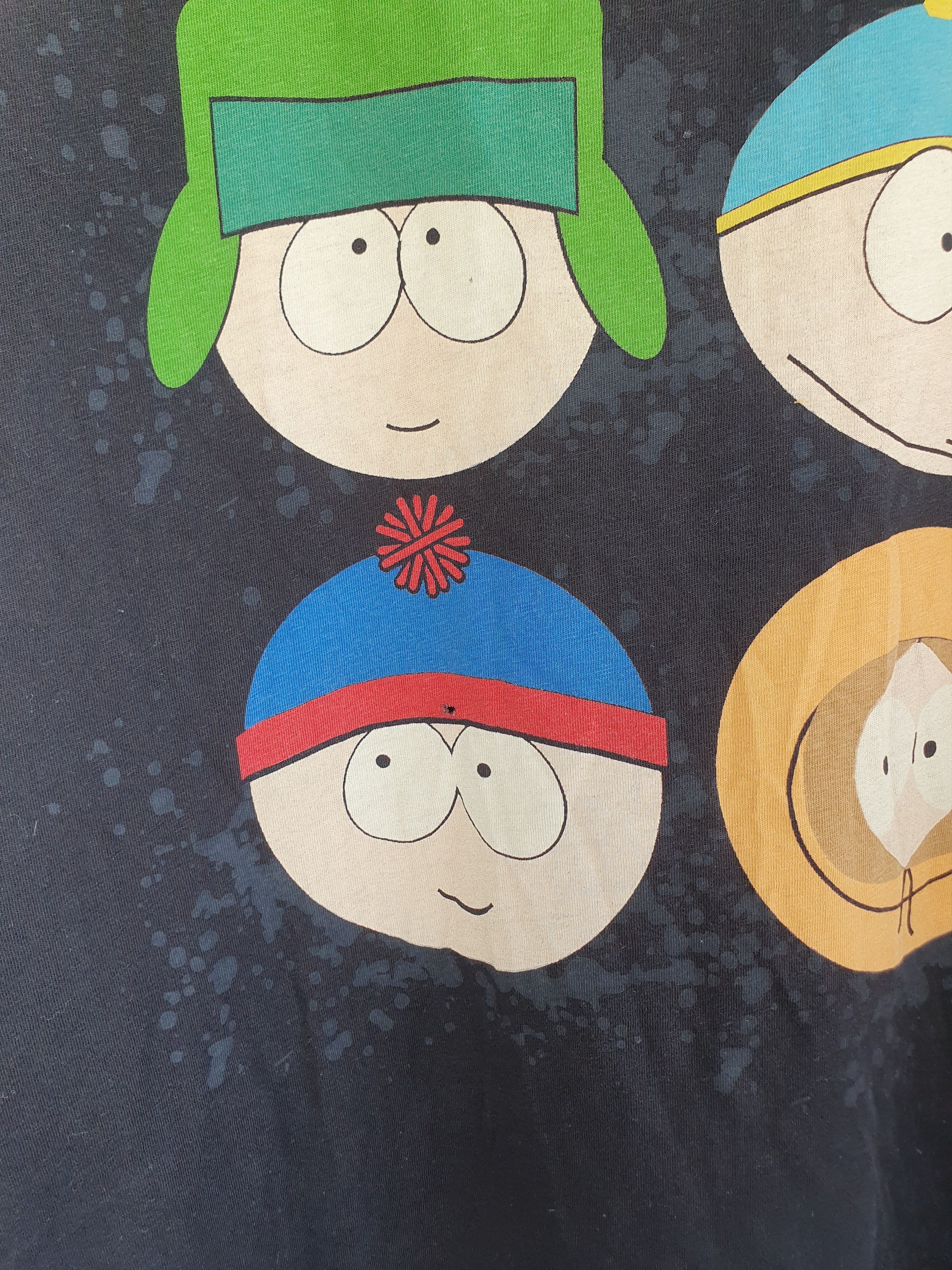 Anime South Park Cartman, Kenny, Kyle & Stan heads 2011 t-shirt Size US L / EU 52-54 / 3 - 4 Thumbnail