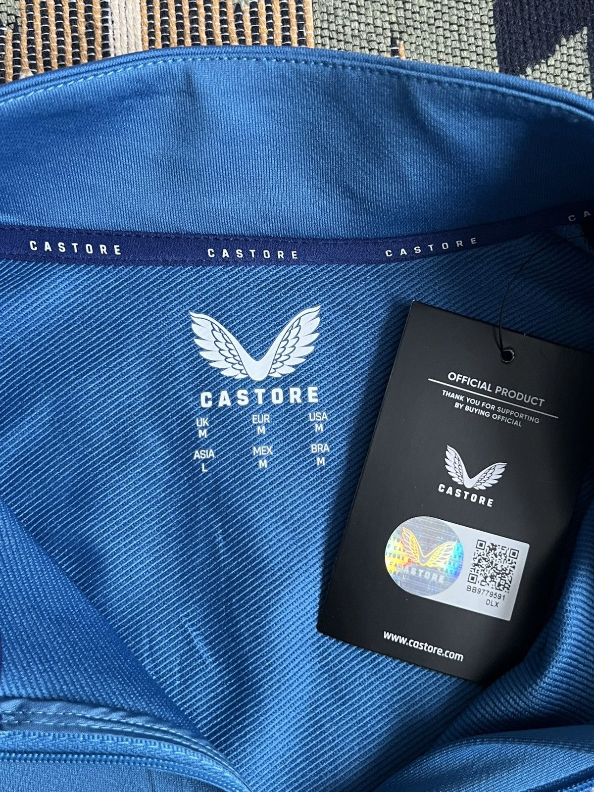 Hummel NEW! Castore Raingers 2022-23 Training 1/4 Zip Tracktop Size US M / EU 48-50 / 2 - 9 Thumbnail