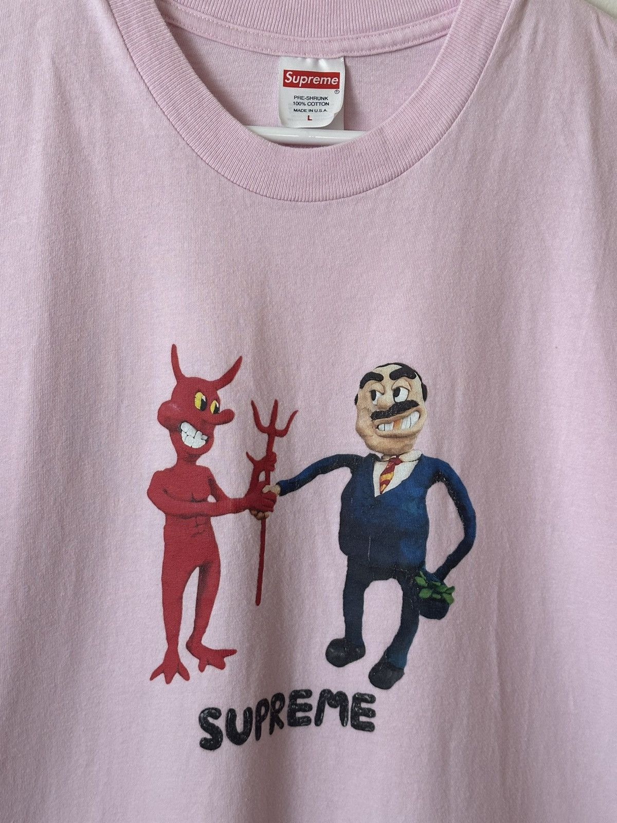 Supreme Supreme Business Tee Size US L / EU 52-54 / 3 - 2 Thumbnail