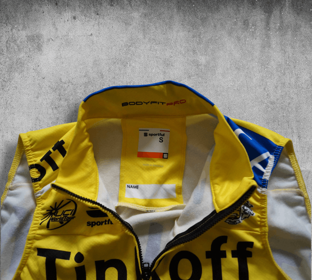 Other World Tour x Pro Team x Tinkoff Saxo x Cycling vest x S size Size US S / EU 44-46 / 1 - 7 Thumbnail