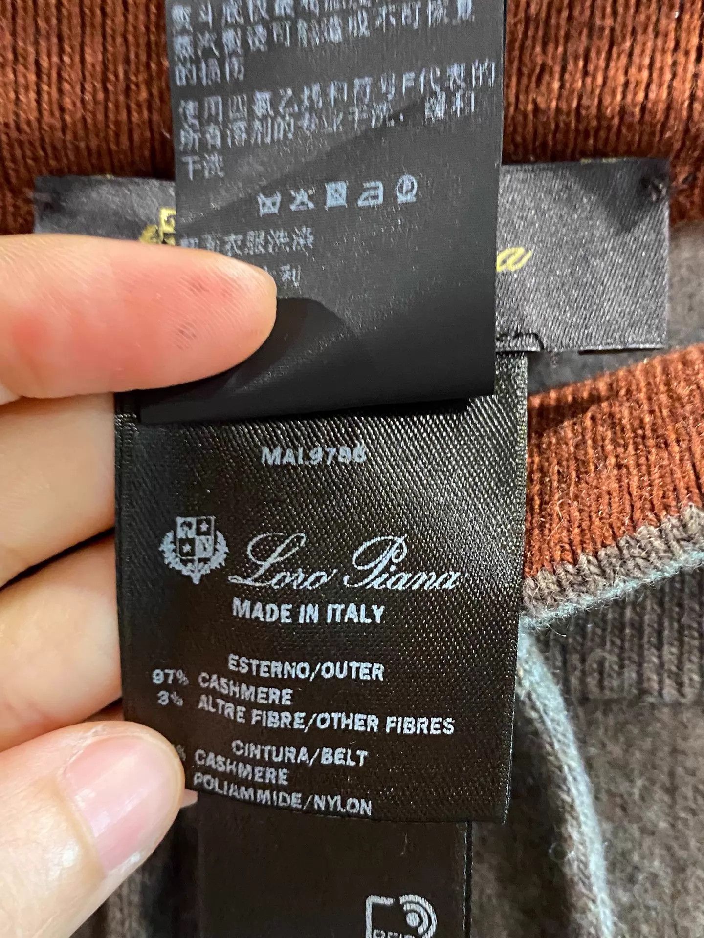 Loro Piana Loro Piana Cashmere Thick Warm S Pants Size 26" / US 2 / IT 38 - 4 Thumbnail