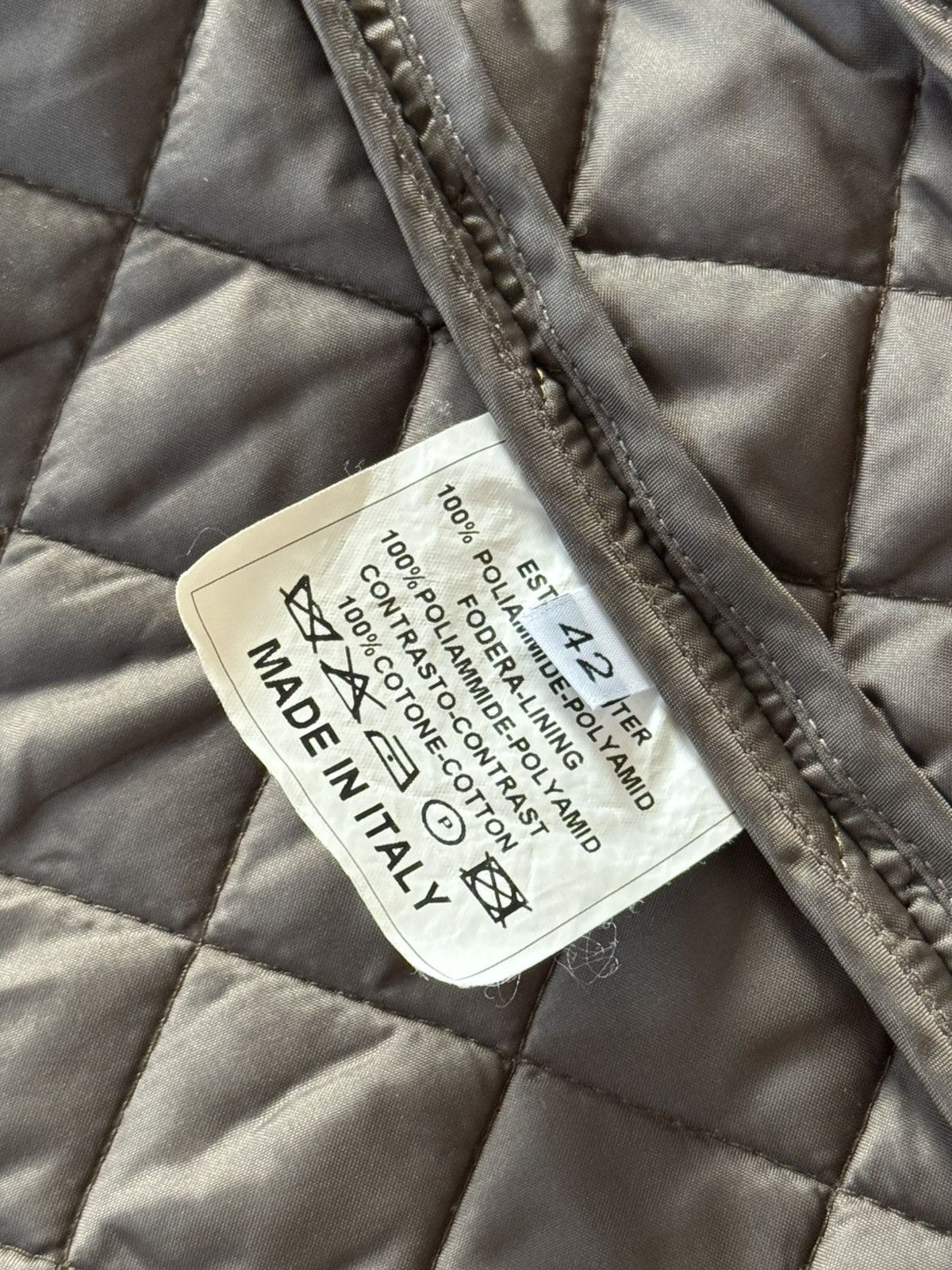 Designer Waterville 42 Italy quilted field jacket coat bomber Size M / US 6-8 / IT 42-44 - 10 Thumbnail