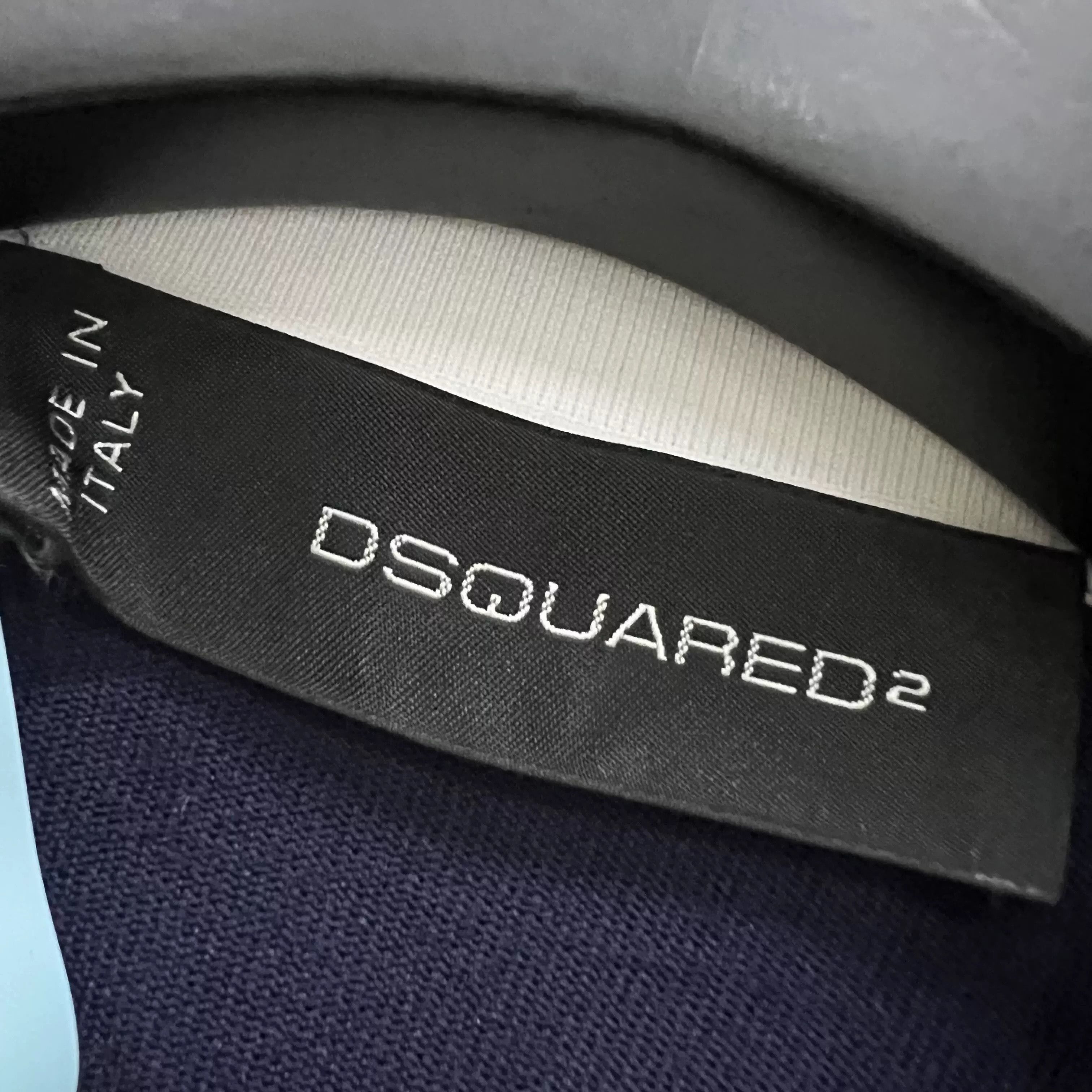 Dsquared2 DSQUARED2 Geometric Pattern Polo Shirt Size US M / EU 48-50 / 2 - 2 Thumbnail