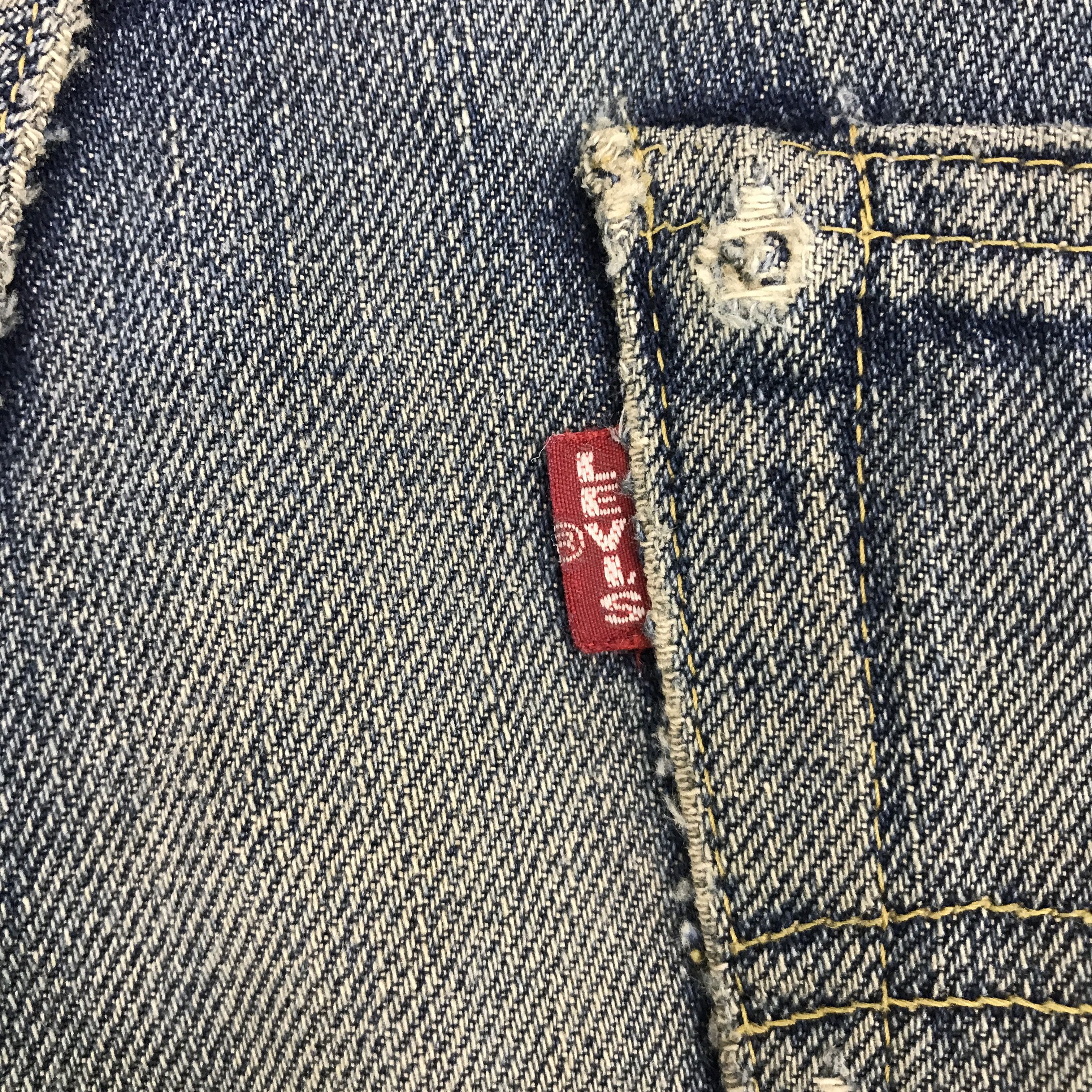 Japanese Brand × Levi's Vintage Clothing VTG🔥LEVI'S BIG E JAPAN SELVAGE DENIM DISTRESSED JEANS Size US 32 / EU 48 - 9 Thumbnail