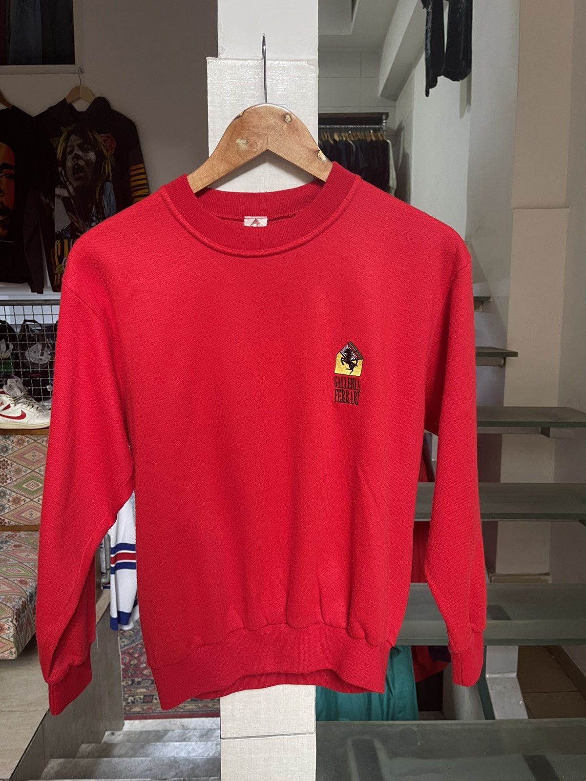 Ferrari × Vintage Vintage Ferrari Galleria 80s Sweatshirt Size US S / EU 44-46 / 1 - 1 Thumbnail